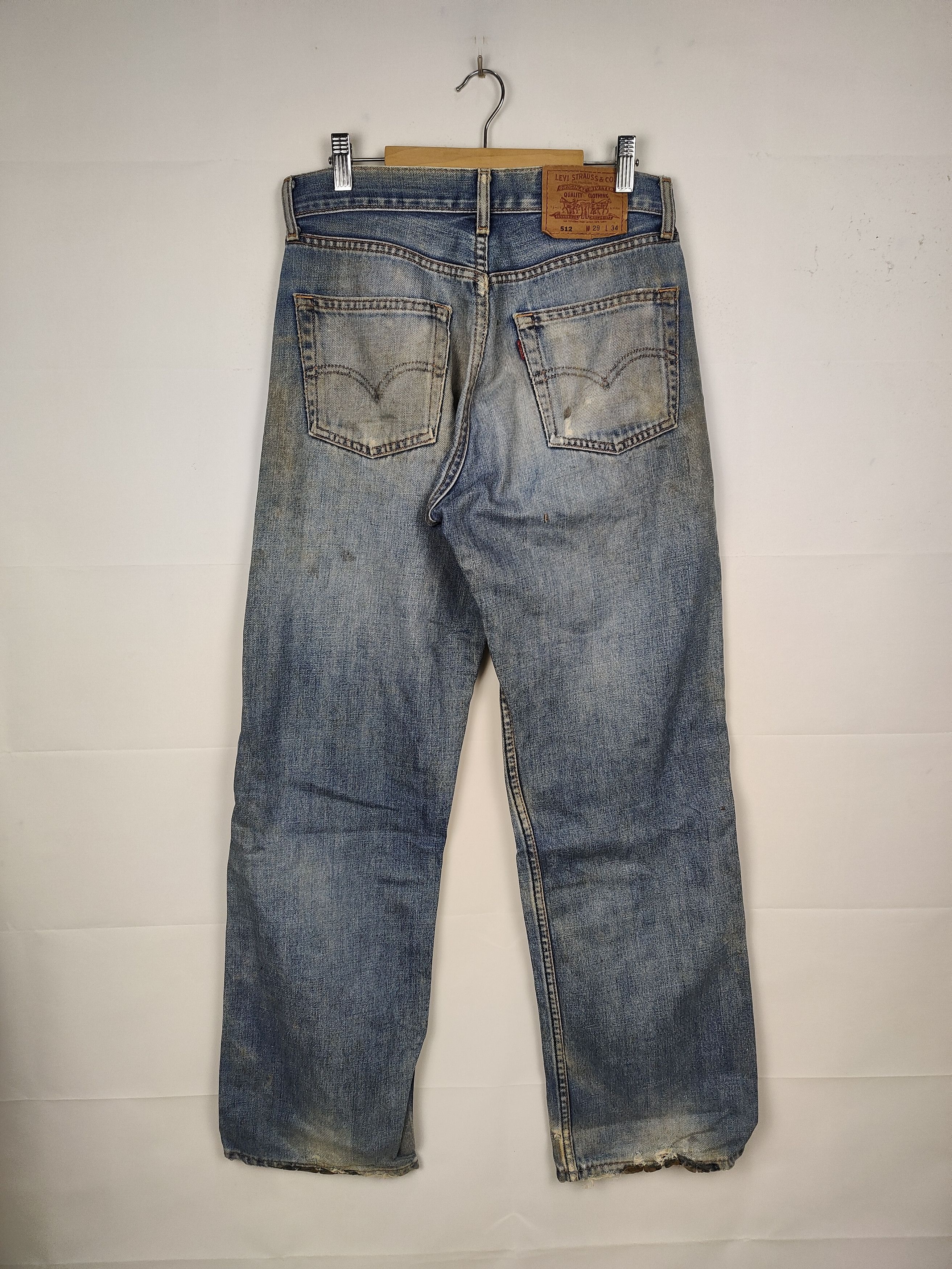 Levi's × Vintage Vintage Levi's 512 Custom Denim Pant Size US 28 / EU 44 - 4 Thumbnail