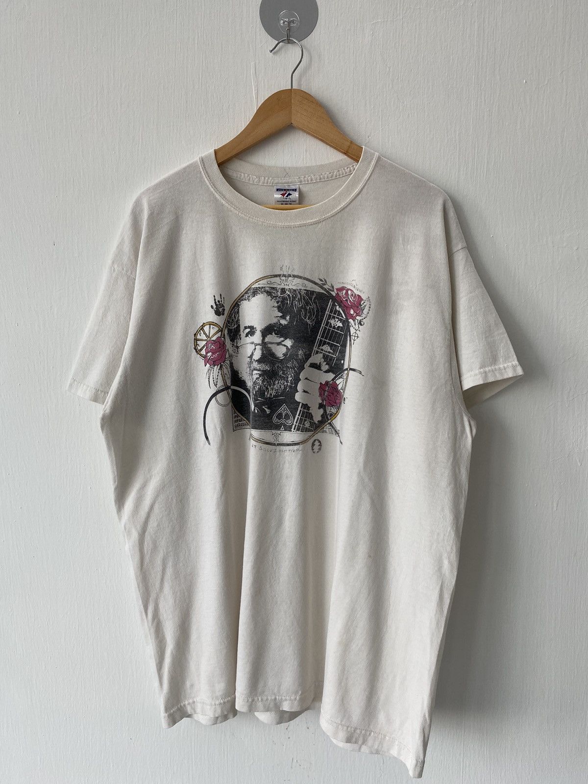 Band Tees × Vintage Vintage Y2K Jerry Garcia Band T-shirt Size US XL / EU 56 / 4 - 1 Thumbnail