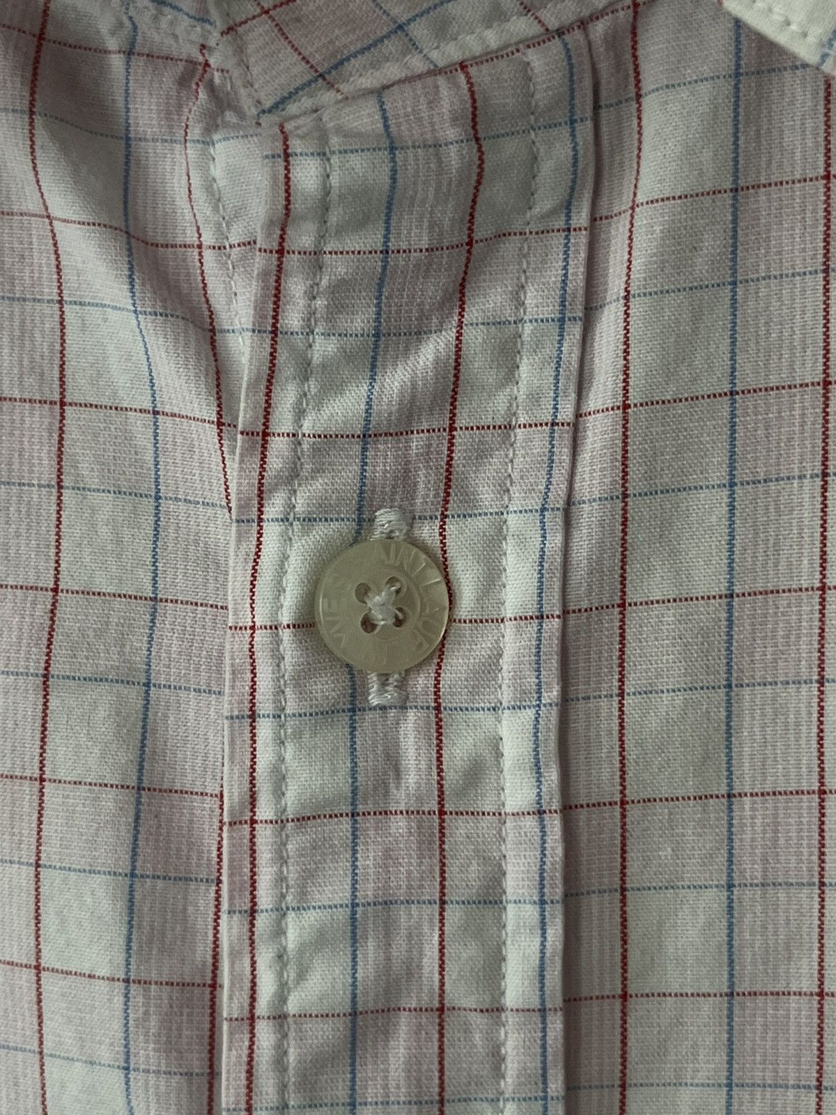 Yves Saint Laurent Vintage Yves Saint Laurent YSL Checkered shirt cotton XL Size US XL / EU 56 / 4 - 4 Thumbnail