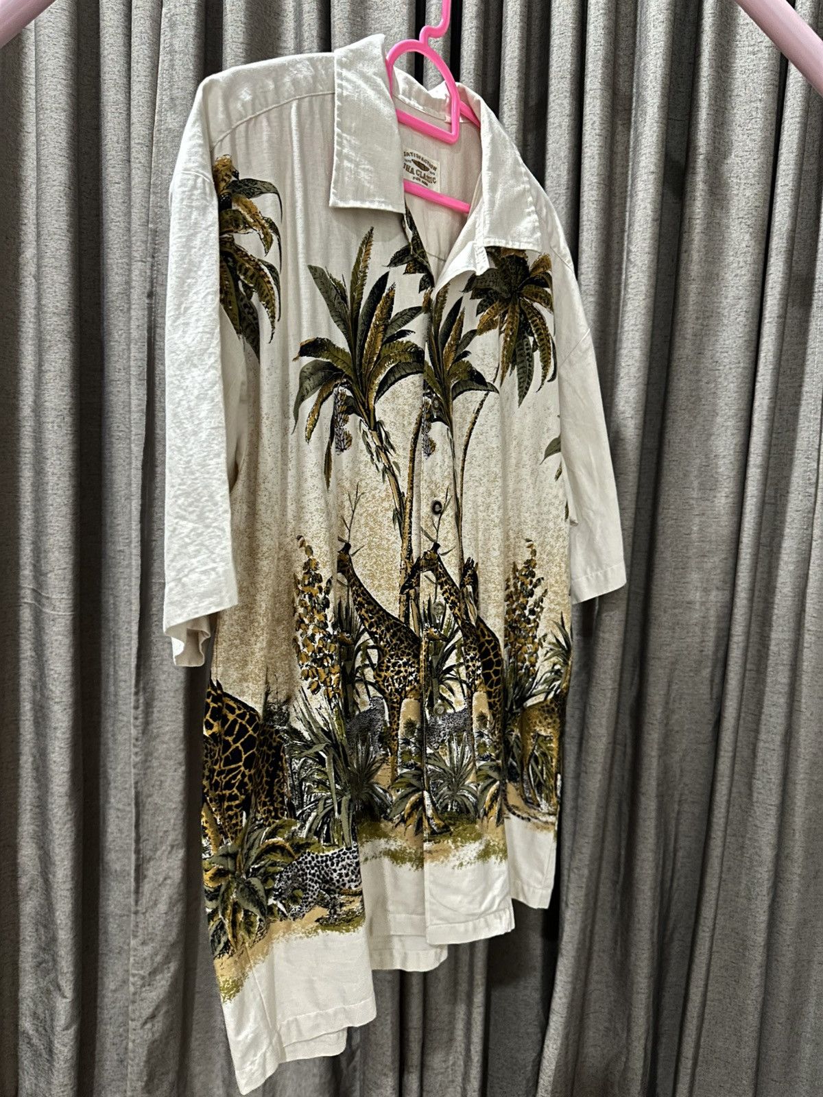 Japanese Brand Vintage 90s Safari Printed Shirt Size US L / EU 52-54 / 3 - 3 Thumbnail