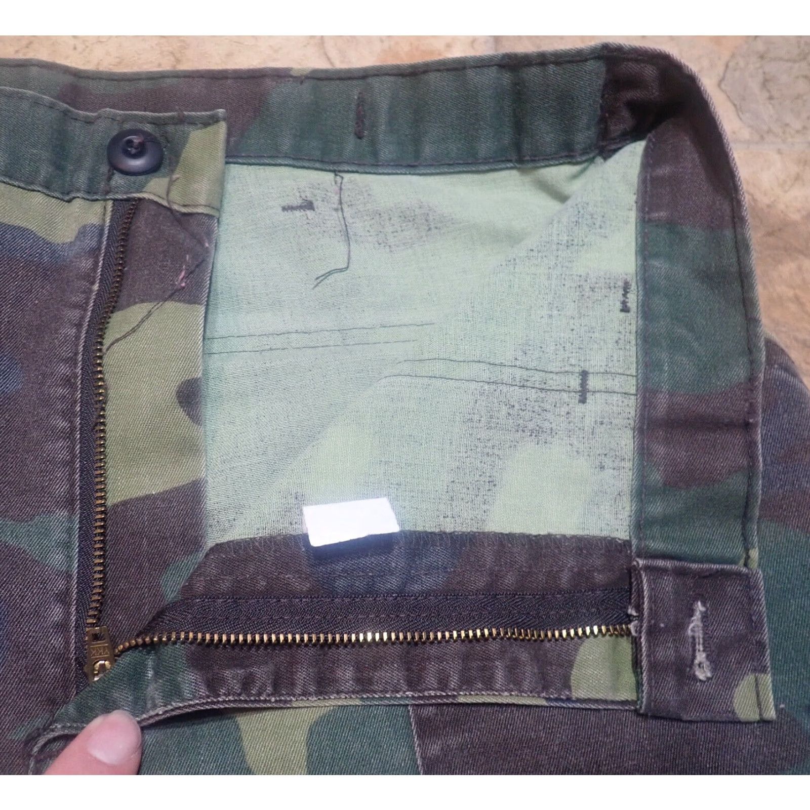 Vintage Vintage Liberty Woodland Camo Camouflage Hunting Pants Size M 34x30 Made in USA Size US 31 - 5 Thumbnail