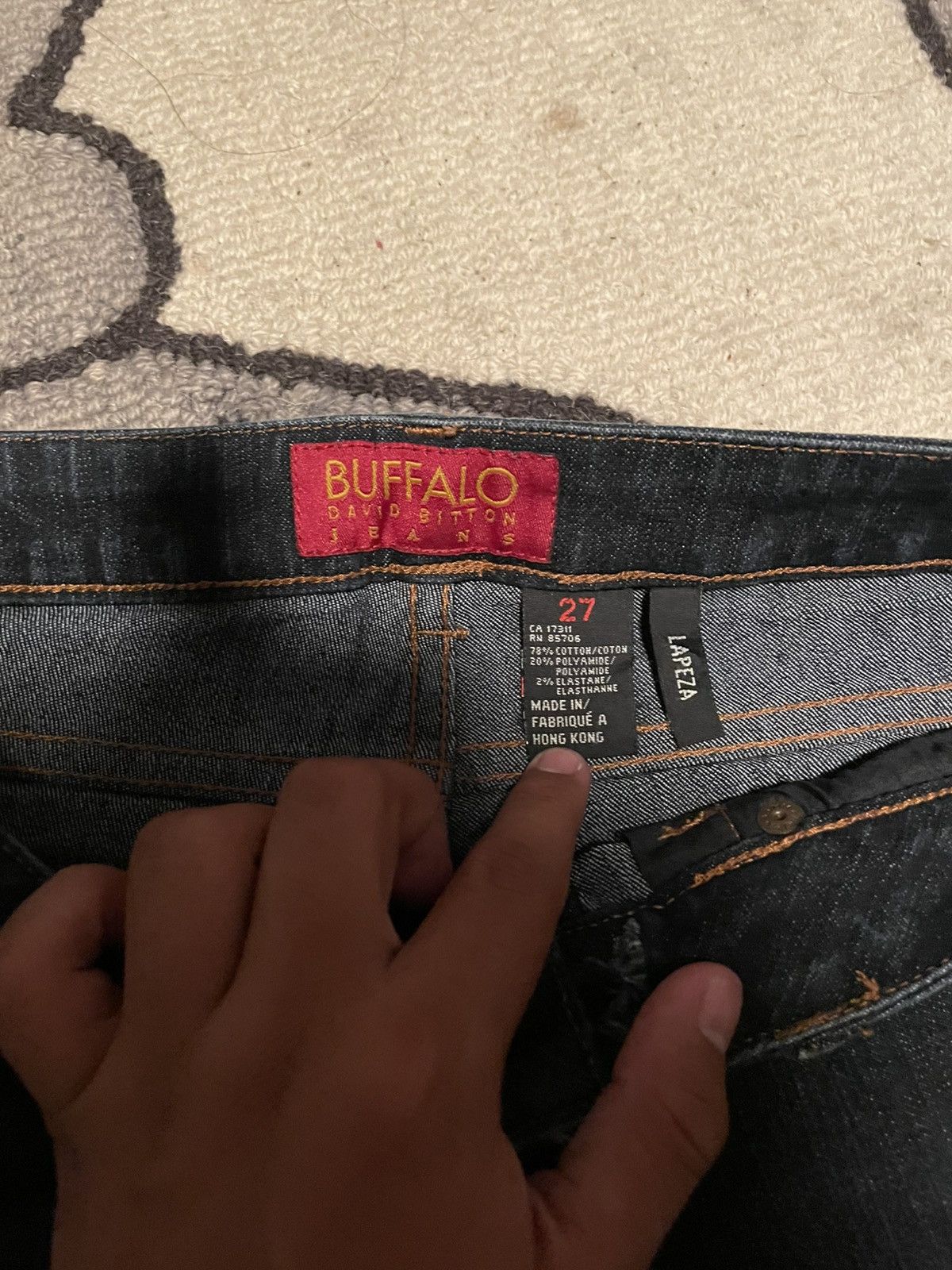 Buffalo David Bitton × Designer × Vintage Buffalo Flared Jeans Size 27" / US 4 / IT 40 - 5 Thumbnail
