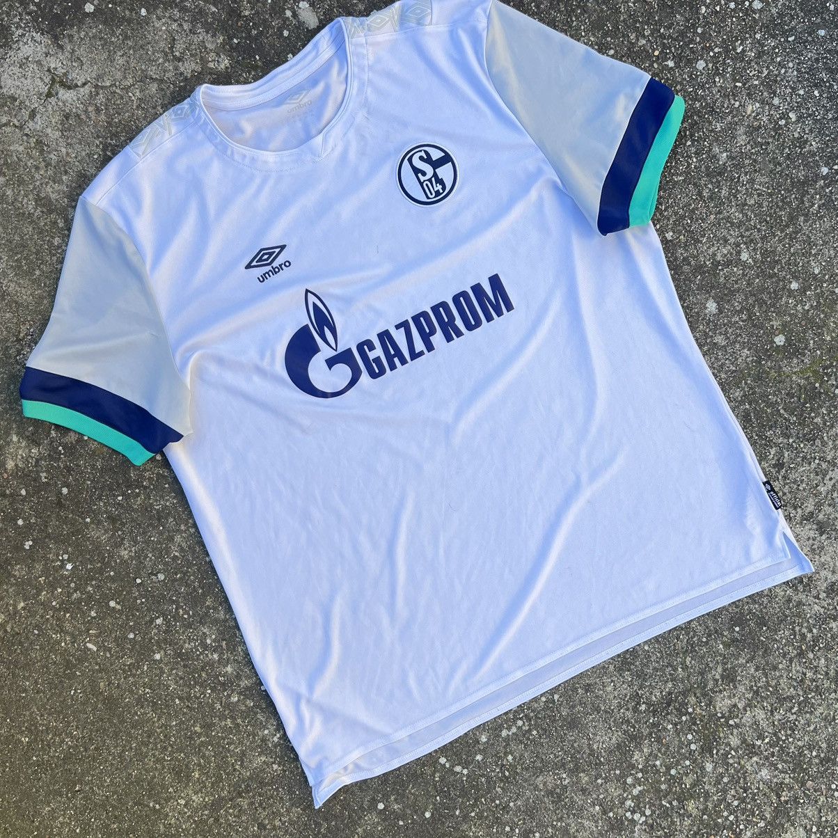 Adidas × Vintage SCHALKE 04 2AWAY FOOTBALL SHIRT JERSEY Schiller 2 Size US XXL / EU 58 / 5 - 2 Thumbnail