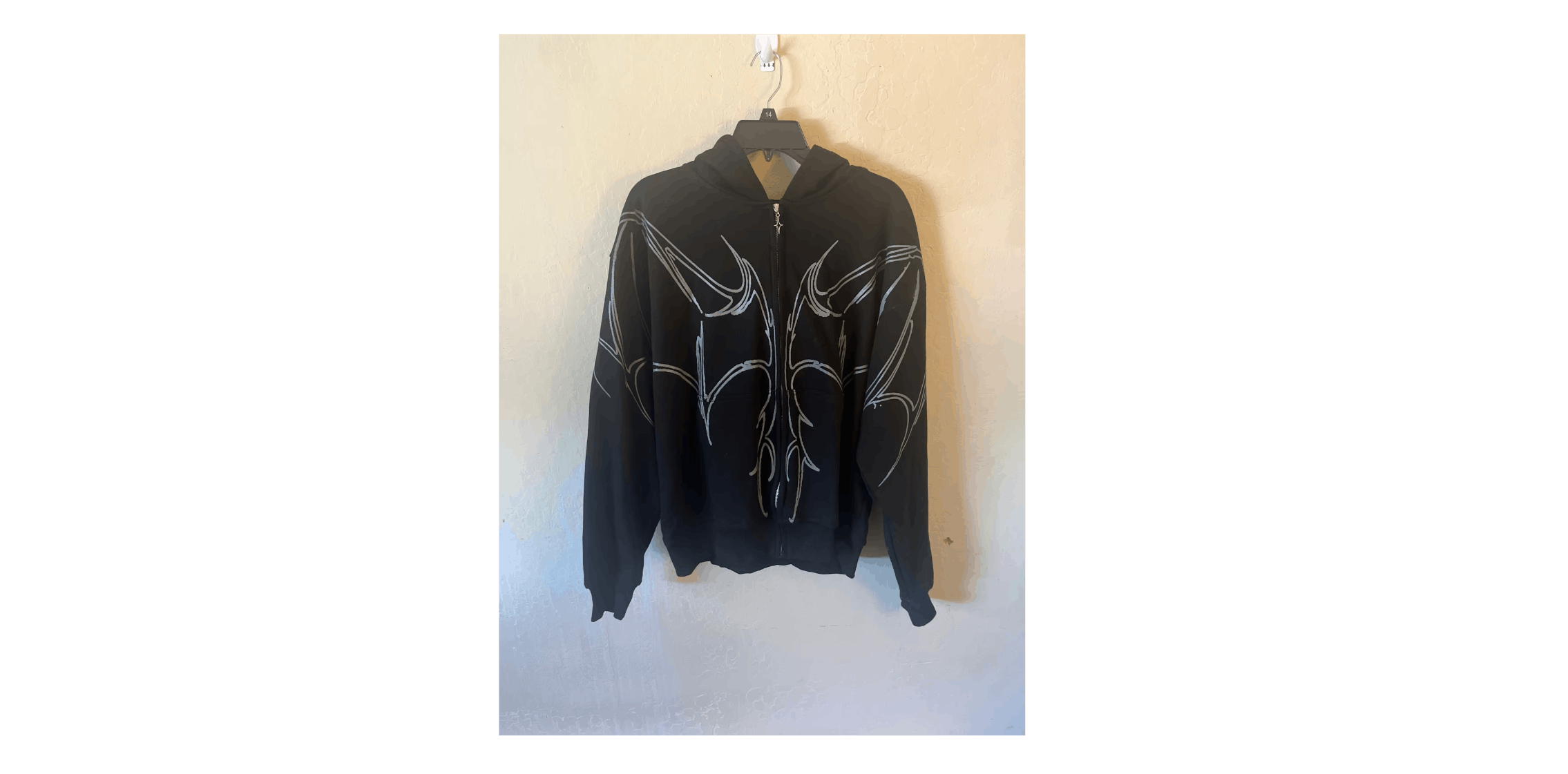 Other Bat wings zip up Hoodie Size US M / EU 48-50 / 2 - 4 Thumbnail