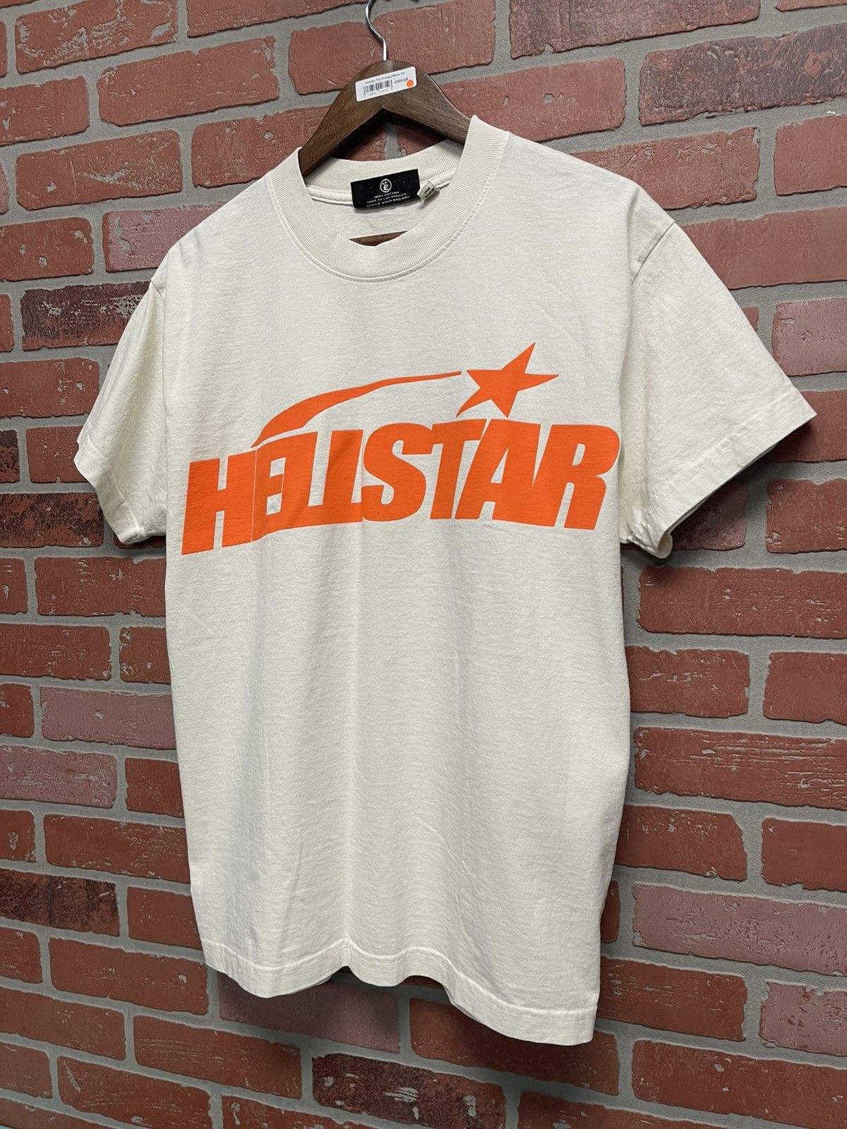 HELLSTAR Size XS - Hellstar Classic Tee Shirt Orange Print Size US XS / EU 42 / 0 - 3 Thumbnail