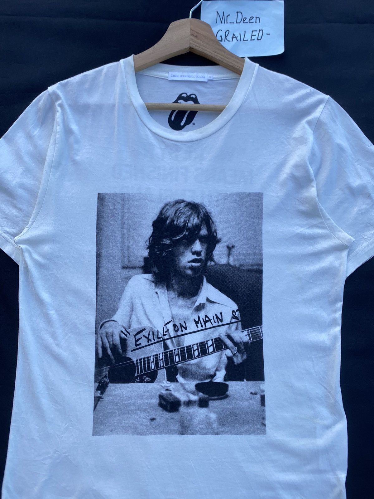 Hysteric Glamour Rare Mick Jagger The Rolling Stones Hysteric Glamour Tee Size US S / EU 44-46 / 1 - 4 Thumbnail