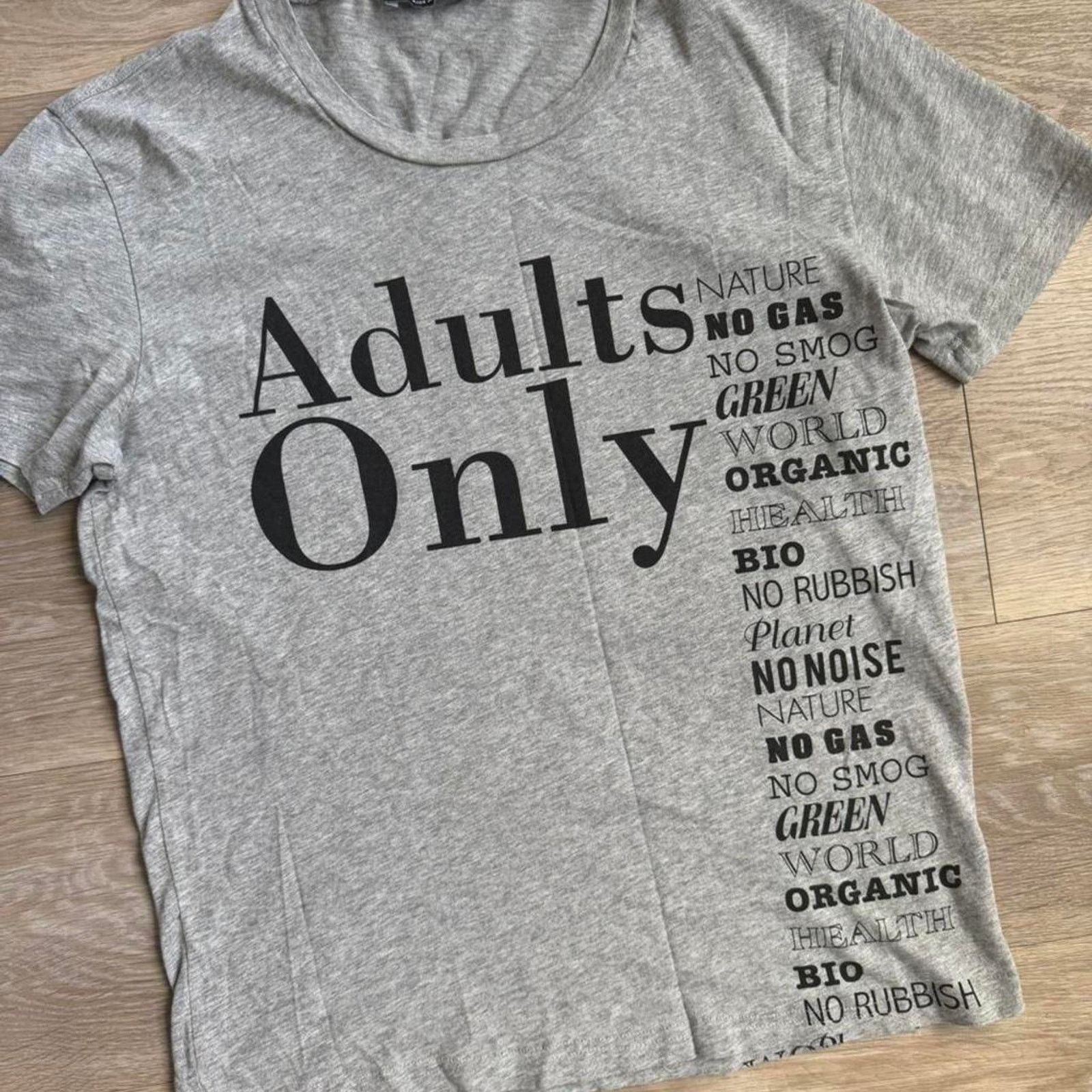 Dolce & Gabbana Dolce & Gabbana "Adults Only" y2k Tshirt Grey Size US S / EU 44-46 / 1 - 2 Thumbnail