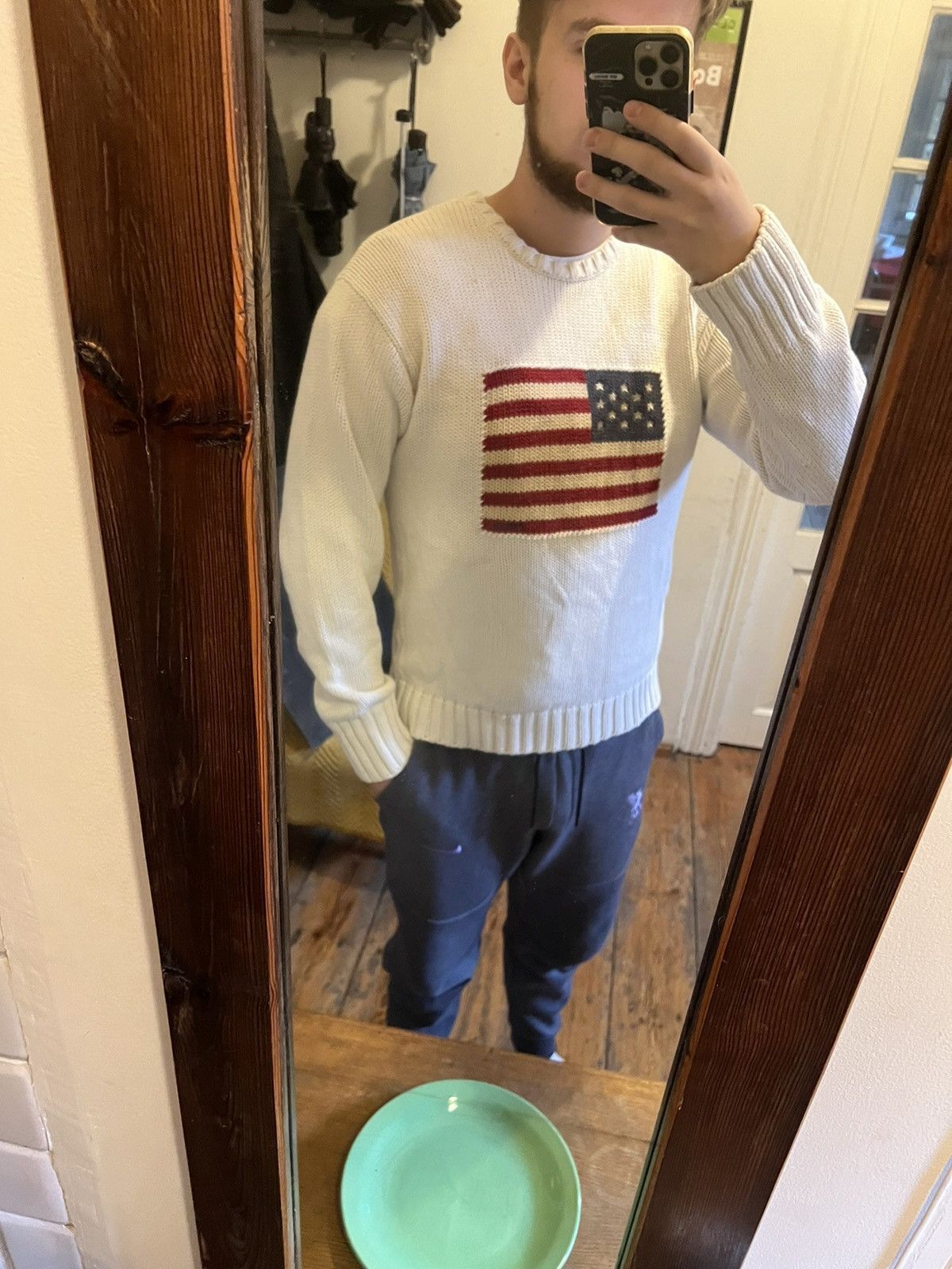 Ralph Lauren × Vintage RARE sweater vintage Ralph Lauren polo 90s Size US L / EU 52-54 / 3 - 2 Thumbnail