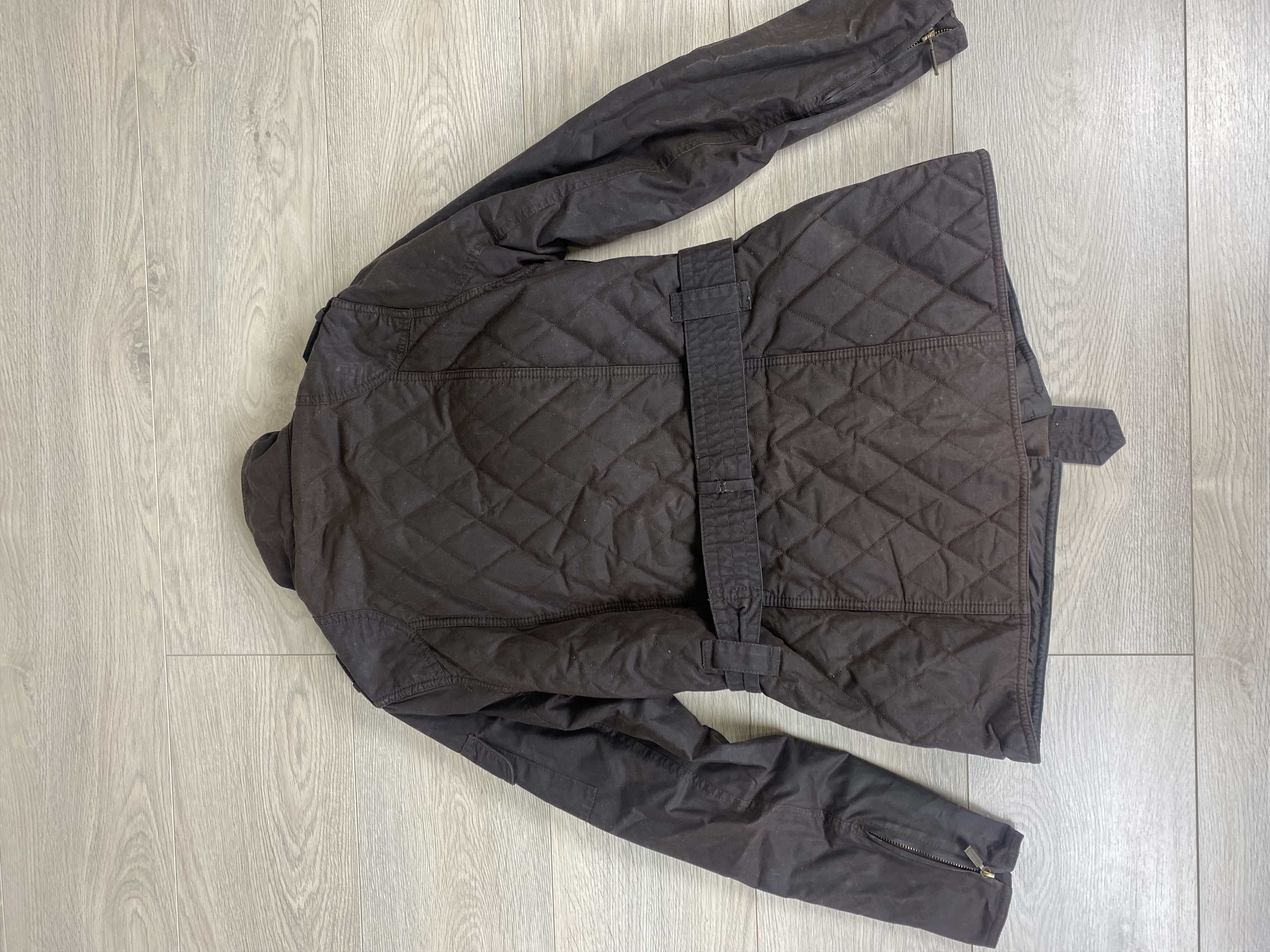Barbour Barbour International Quilted Waxed Jacket Size M / US 6-8 / IT 42-44 - 3 Thumbnail