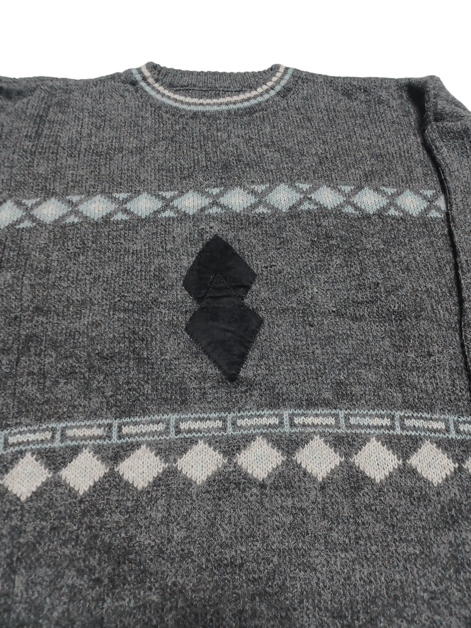 Other VINTAGE 90S MADE IN ITALY OVERSIZE OLDMONEY WOOL SWEATER Size US L / EU 52-54 / 3 - 3 Thumbnail