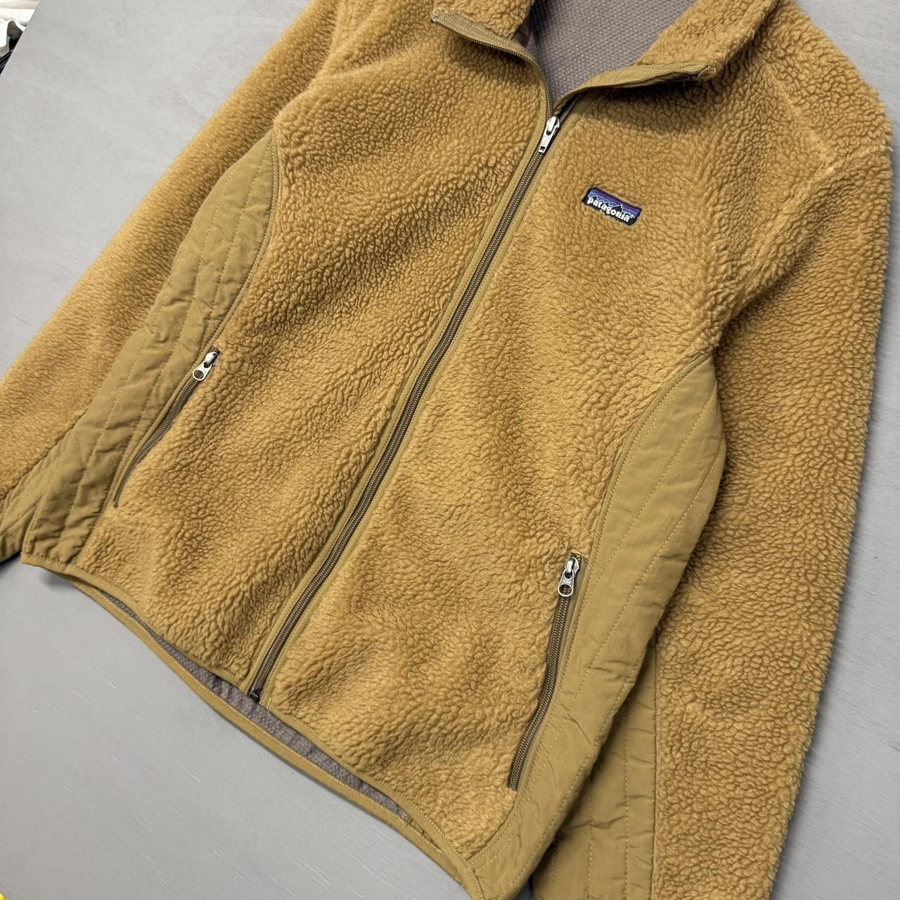 Patagonia Patagonia Retro X Deep Pile Zip Up Brown Fleece Jacket Large Size US L / EU 52-54 / 3 - 3 Thumbnail