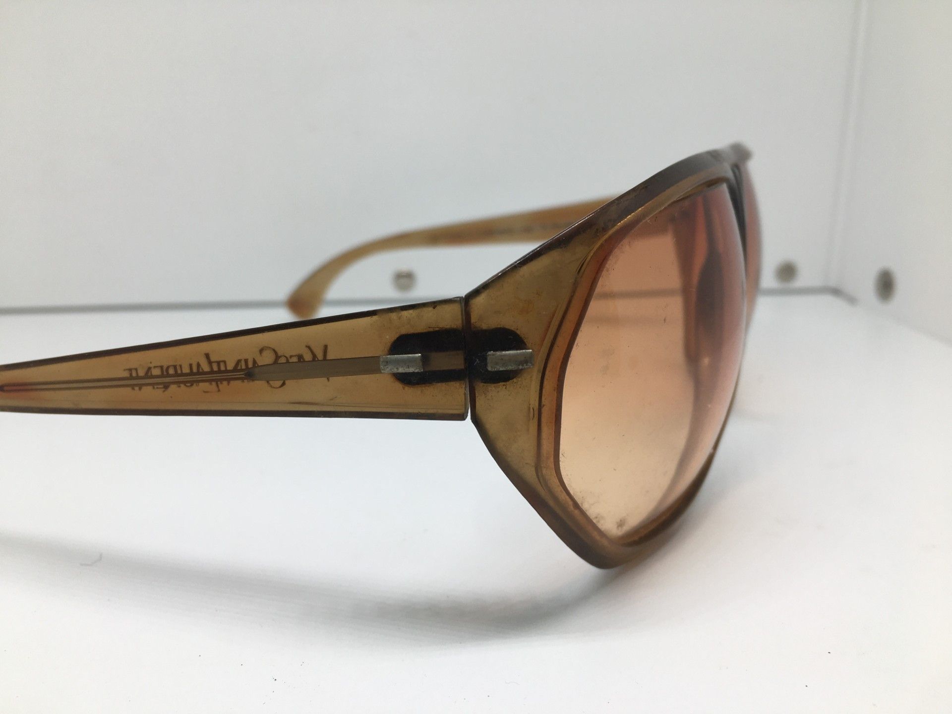 Yves Saint Laurent '71 MOD YVES SAINT LAURENT X RENAULD FRANCE SUNGLASSES RARE Size ONE SIZE - 5 Thumbnail
