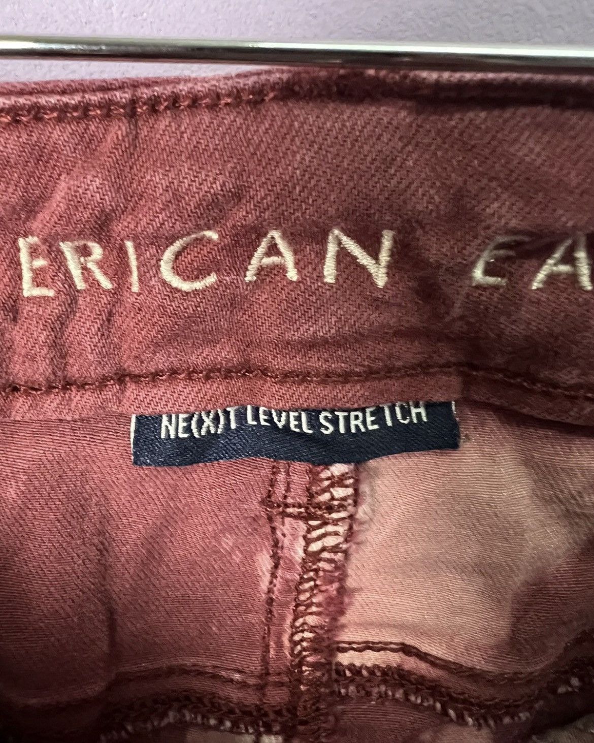 American Eagle Outfitters 🔥Rare Tie Dye American Eagle Stretchable Distressed Denim Size US 31 - 15 Thumbnail