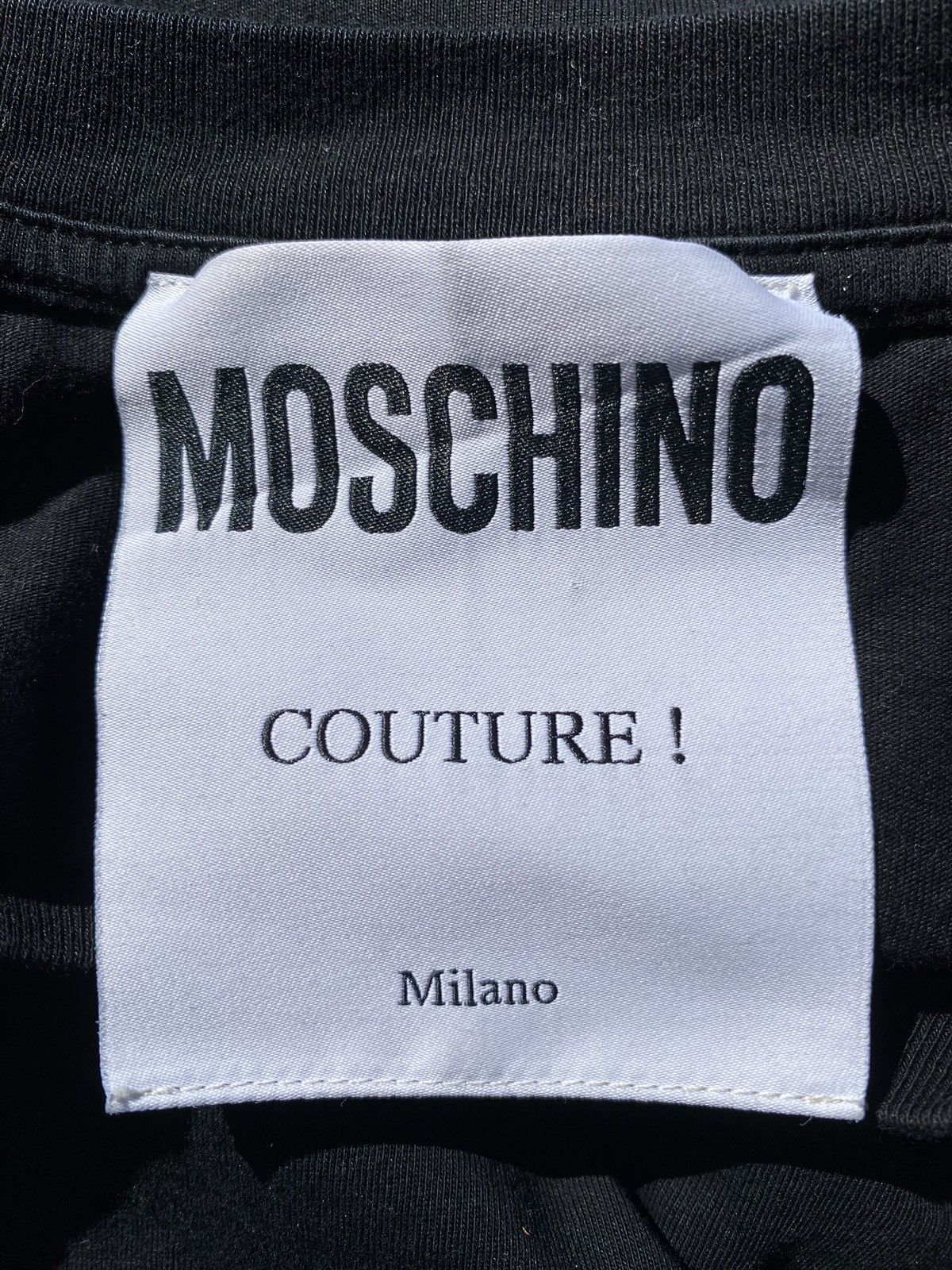 Moschino Moschino T-Shirt logo print Size US L / EU 52-54 / 3 - 3 Thumbnail