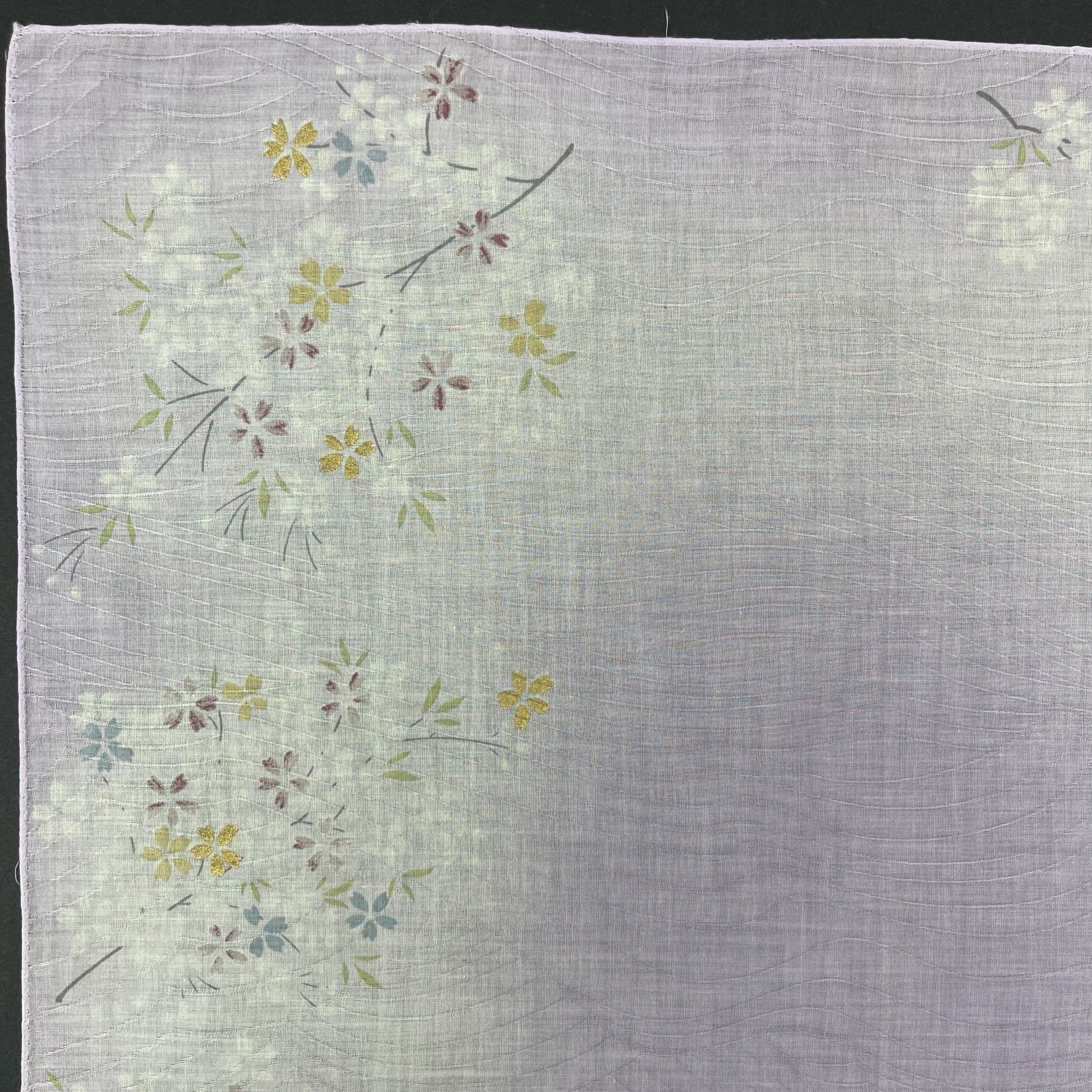 Japanese Brand Japanese Floral Handkerchief Collection Art - 5069 Size ONE SIZE - 4 Thumbnail