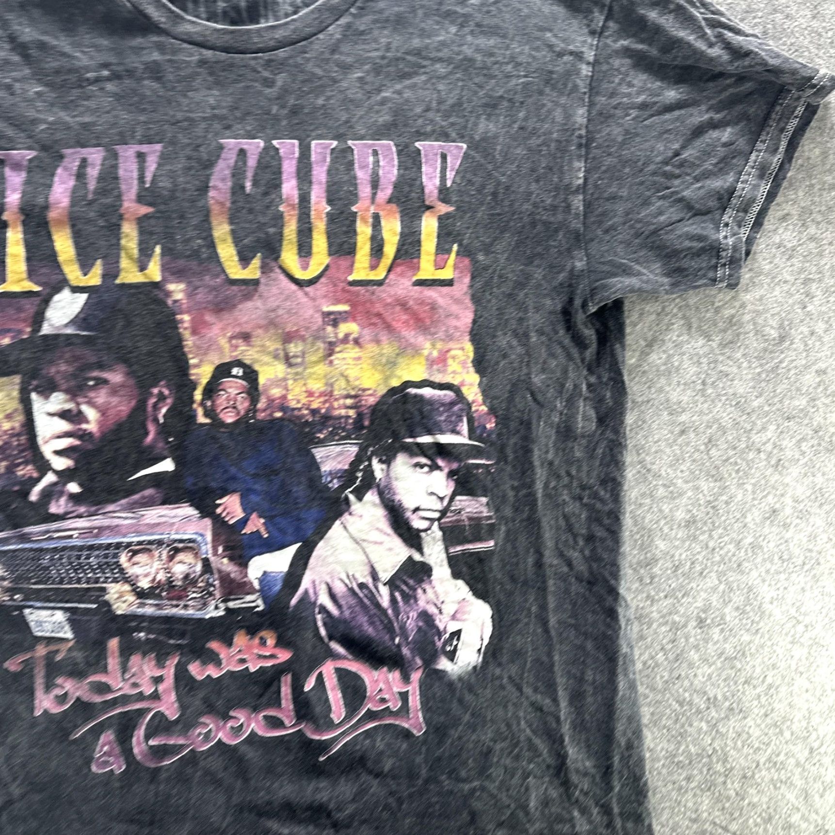 Vintage Ice Cube Shirt Mens L Black Today Was A Good Day Rap Tee 2022 Tour Size US L / EU 52-54 / 3 - 6 Thumbnail
