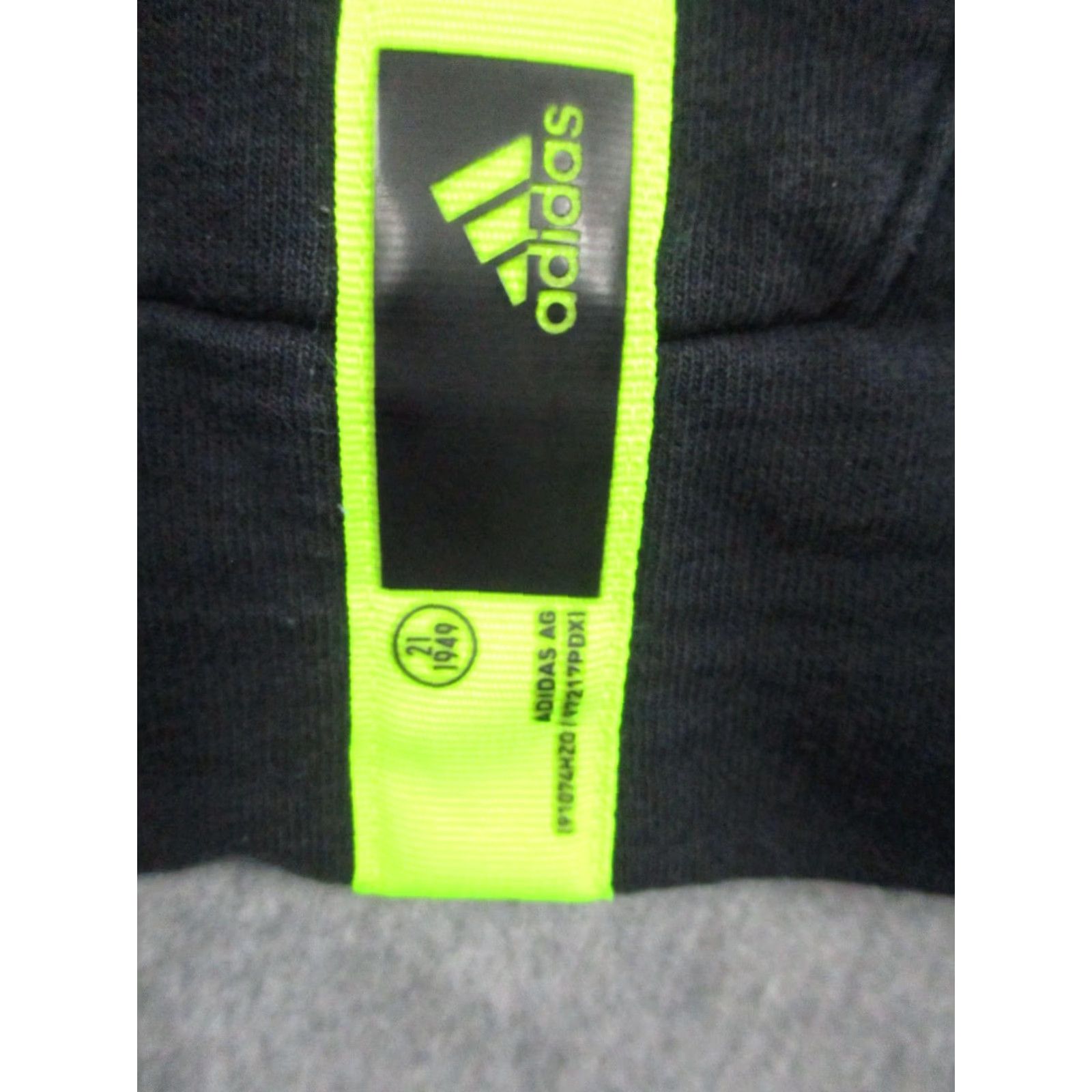 Adidas Adidas Hoodie Mens Medium Black Pullover 3 Stripes Pocket Performance GR0443 Size US M / EU 48-50 / 2 - 2 Thumbnail