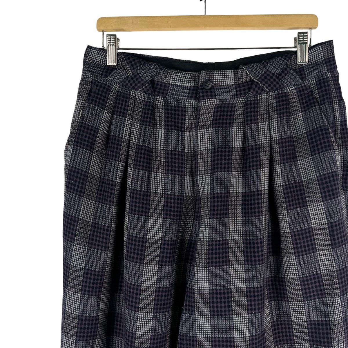 Hysteric Glamour 🔥Casual Pants Relax Tartan Design Un Bellabito Japan Size US 35 - 4 Thumbnail