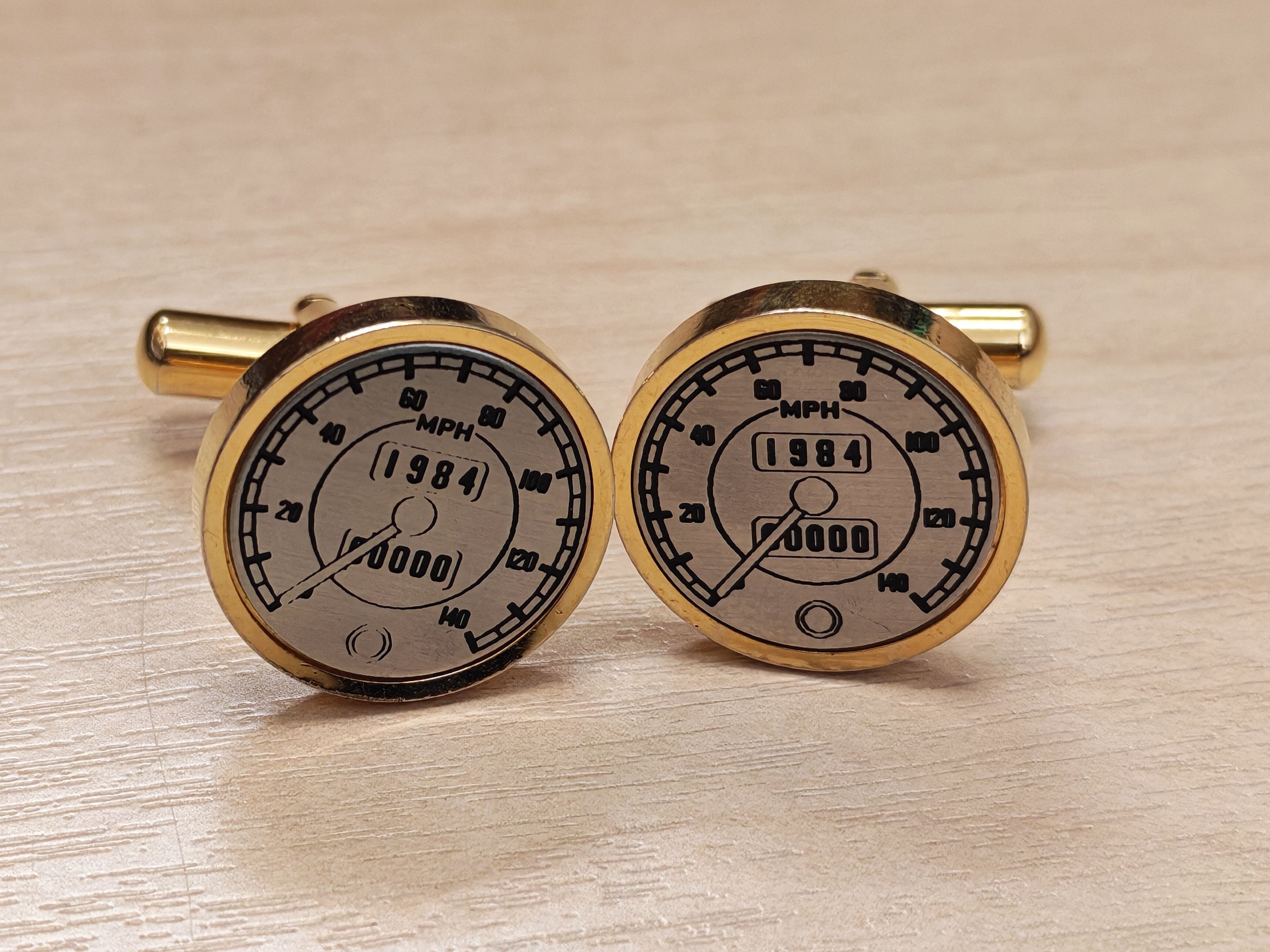 Takeo Kikuchi Vintage Takeo Kikuchi Cufflinks Rare Speedometer Size ONE SIZE - 1 Thumbnail