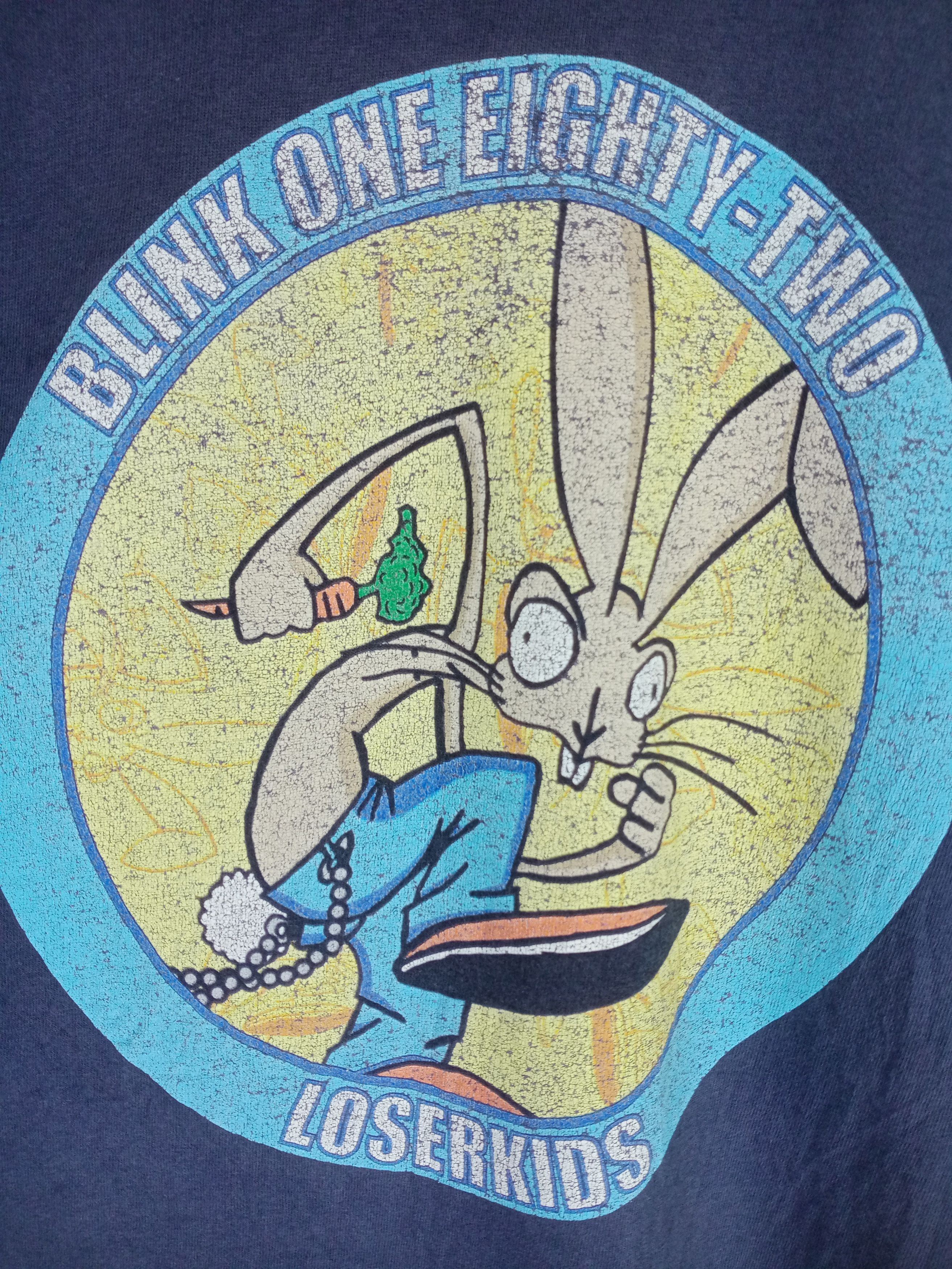 Band Tees Rare Vintage 1999 Blink 182 Loser-kids Tour Tshirt Size US L / EU 52-54 / 3 - 3 Thumbnail