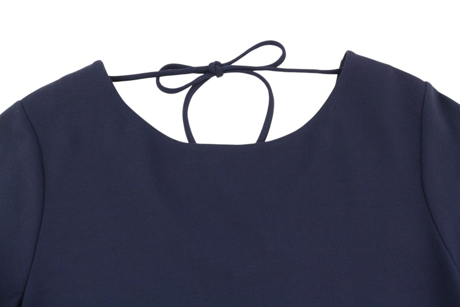 Gant MEADOW HOLESEAM S Blue Short Sleeve Stretch Dress 84955 Size S / US 4 / IT 40 - 4 Thumbnail