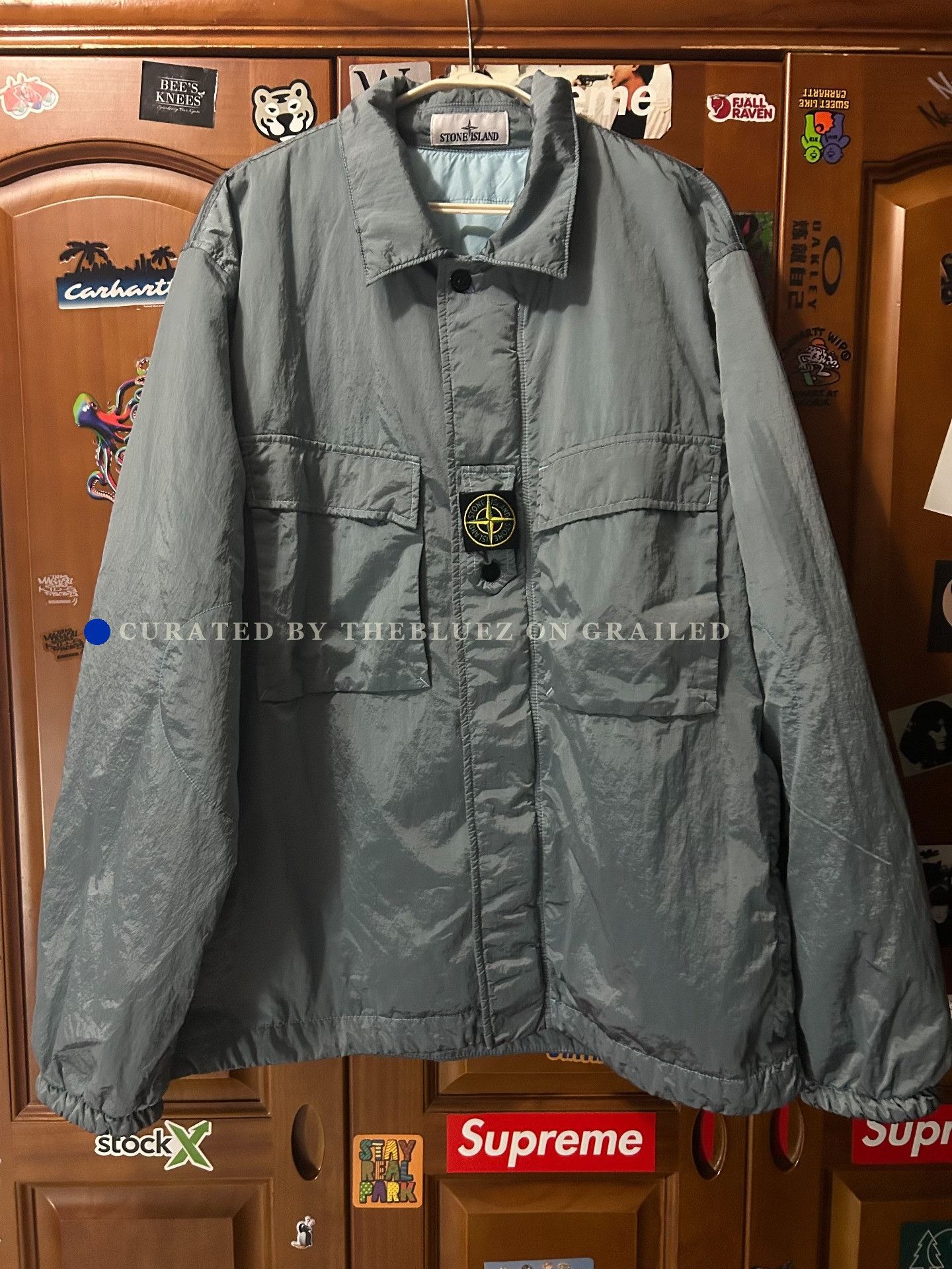 Stone Island Stone Island FW23 Metal Nylon Jacket Men's Size US XL / EU 56 / 4 - 1 Thumbnail