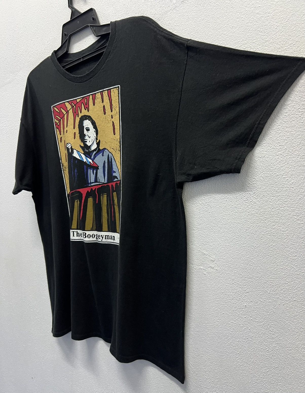Other HALLOWEEN SERIALKILLER MICHAEL MYERS MASK HORROR MOVIE SHIRT Size US XL / EU 56 / 4 - 4 Thumbnail