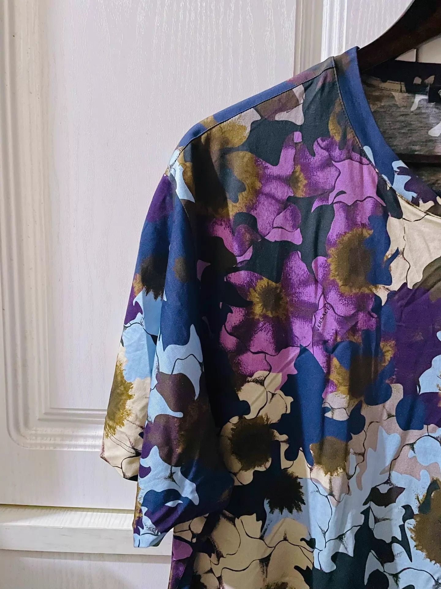 Versace Versace Floral All Over Print SS T XL 98 New Runway Size US XL / EU 56 / 4 - 5 Thumbnail