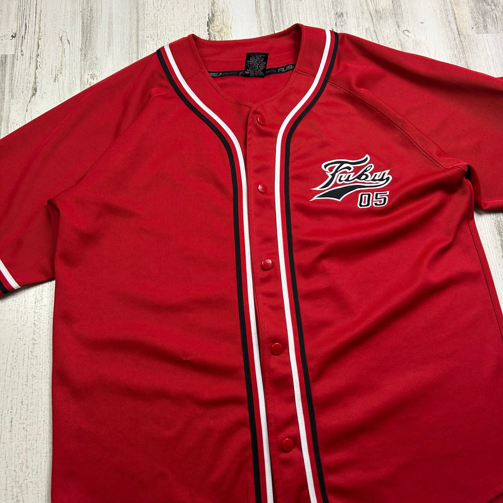 Fubu × Vintage FUBU Sports "The Collection '05" Champions Baseball Jersey Size US XL / EU 56 / 4 - 5 Thumbnail