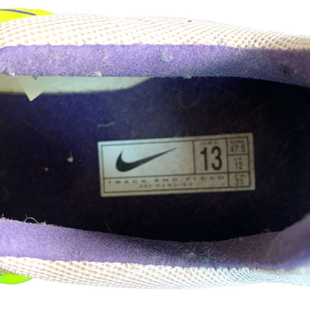 Nike Nike Waffle XC Track & Field Shoes Men’s Size 13 Neon Yellow Size US 13 / EU 46 - 5 Thumbnail