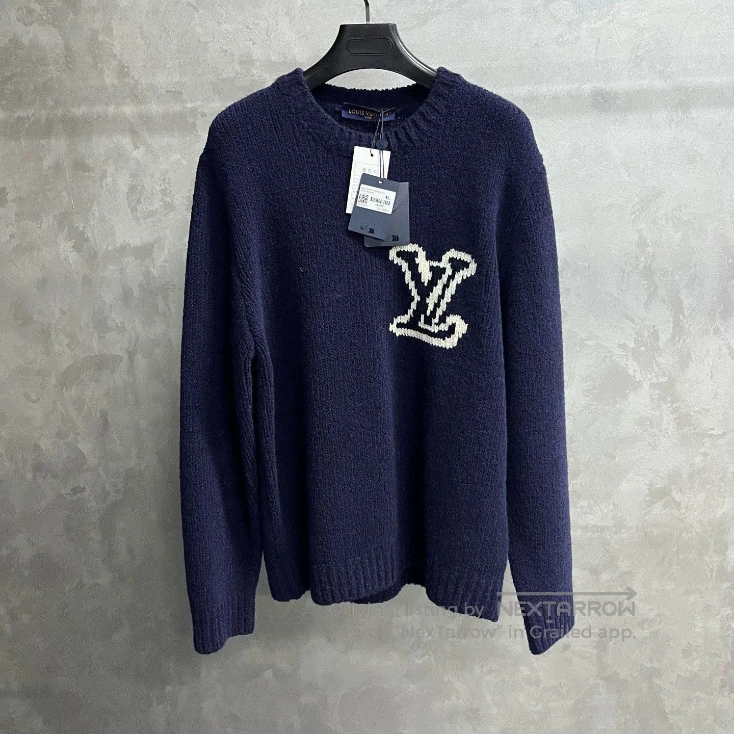 Louis Vuitton louis vuitton long sleeve floral knit sweater. Size US L / EU 52-54 / 3 - 1 Thumbnail