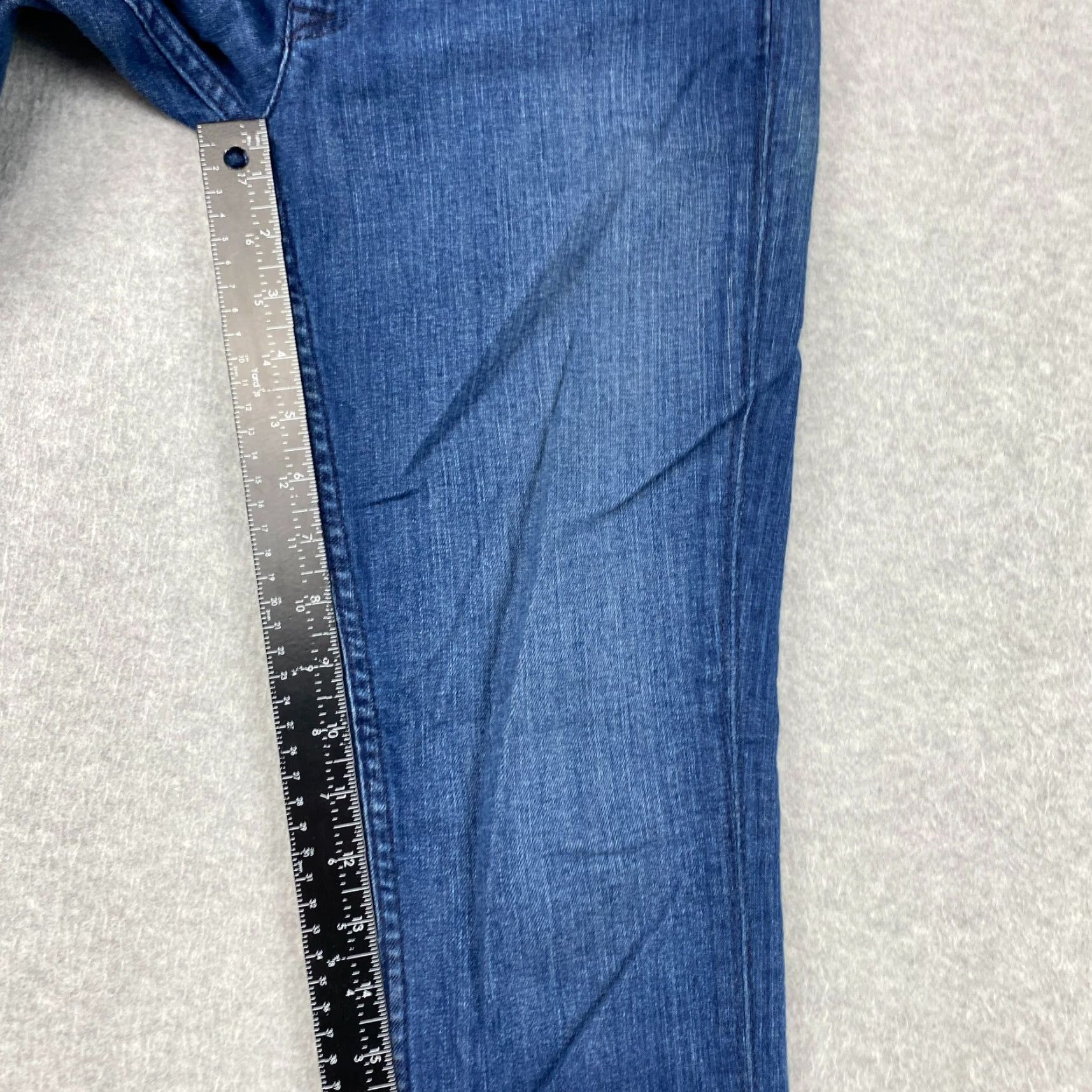 Hudson Hudson Jeans Womens Flap Skinny Ankle 26 Blue Distressed Stretch Denim Regular Size 26" / US 2 / IT 38 - 5 Thumbnail
