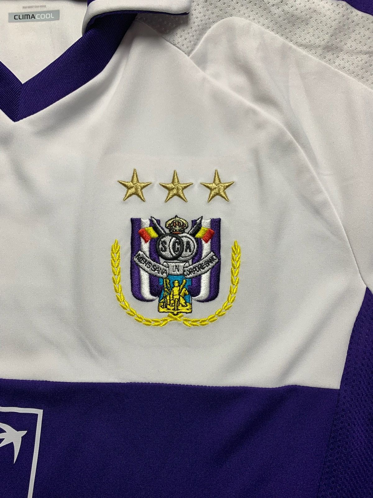 Adidas × Vintage Vintage adidas Anderlecht soccer jersey 6 number rare size M Size US M / EU 48-50 / 2 - 3 Thumbnail