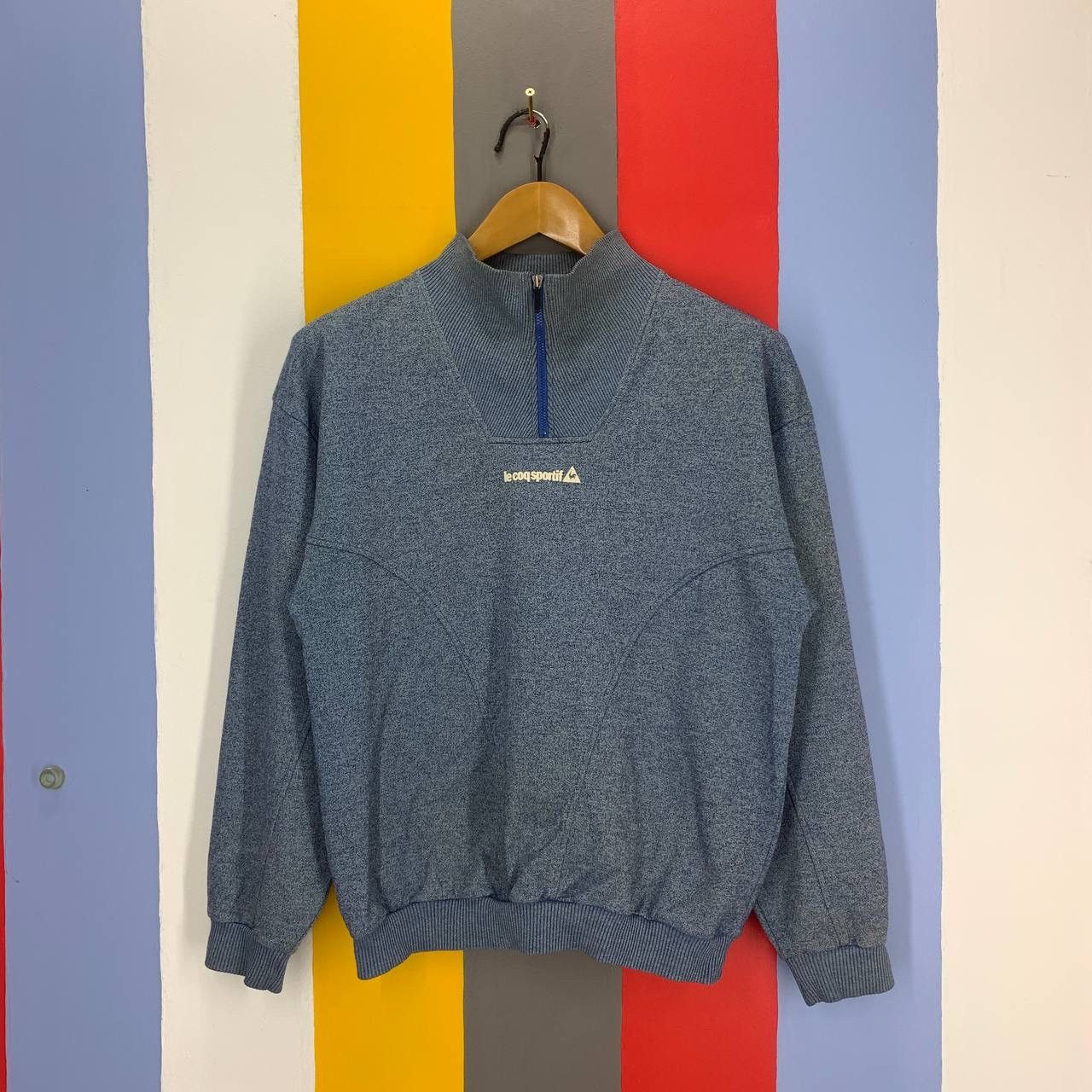 Le Coq Sportif Vintage LE COQ SPORTIF Zip Ups Sweatshirt #2476/AN Size US L / EU 52-54 / 3 - 1 Thumbnail