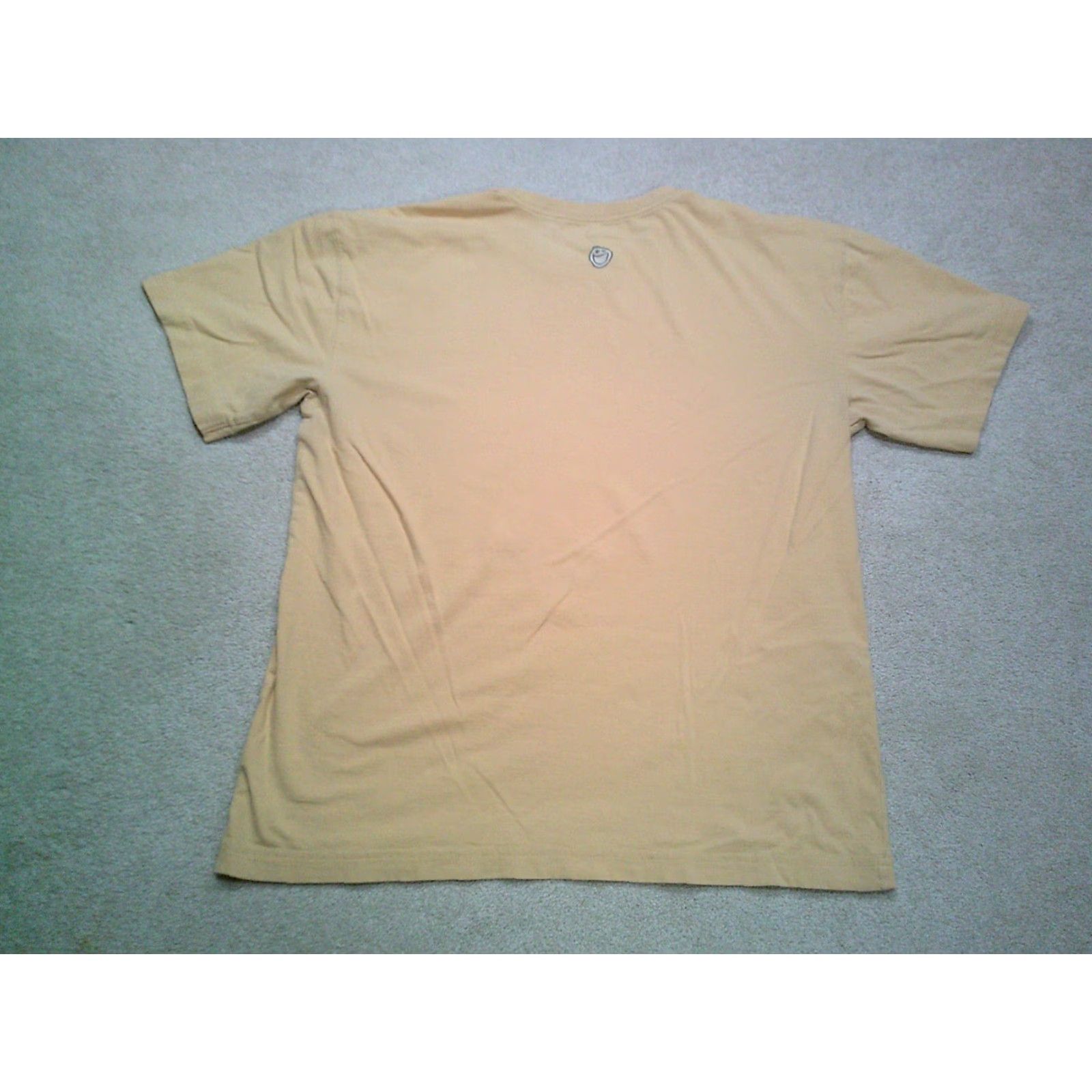 Life is Good Life is Good T Shirt Mens Medium Yellow Outdoor Hiking Social Network Logo Short Sleeve Crew Neck Regular Fits Size US M / EU 48-50 / 2 - 2 Thumbnail