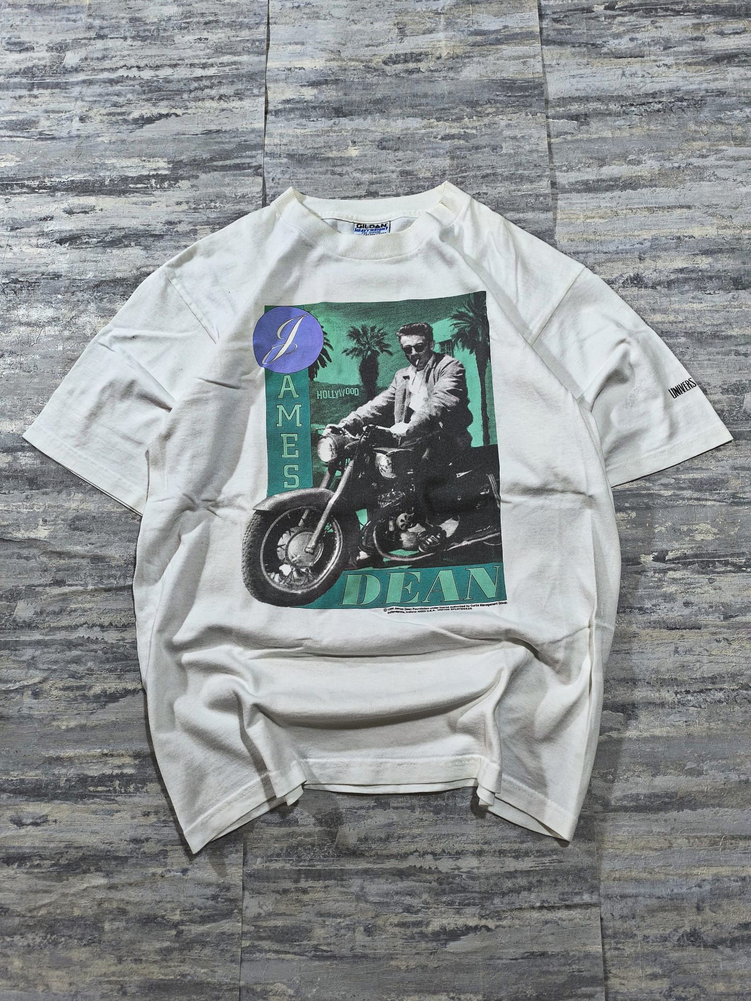 Vintage Vintage 90s 1994 James Dean Tshirt Size US L / EU 52-54 / 3 - 3 Thumbnail