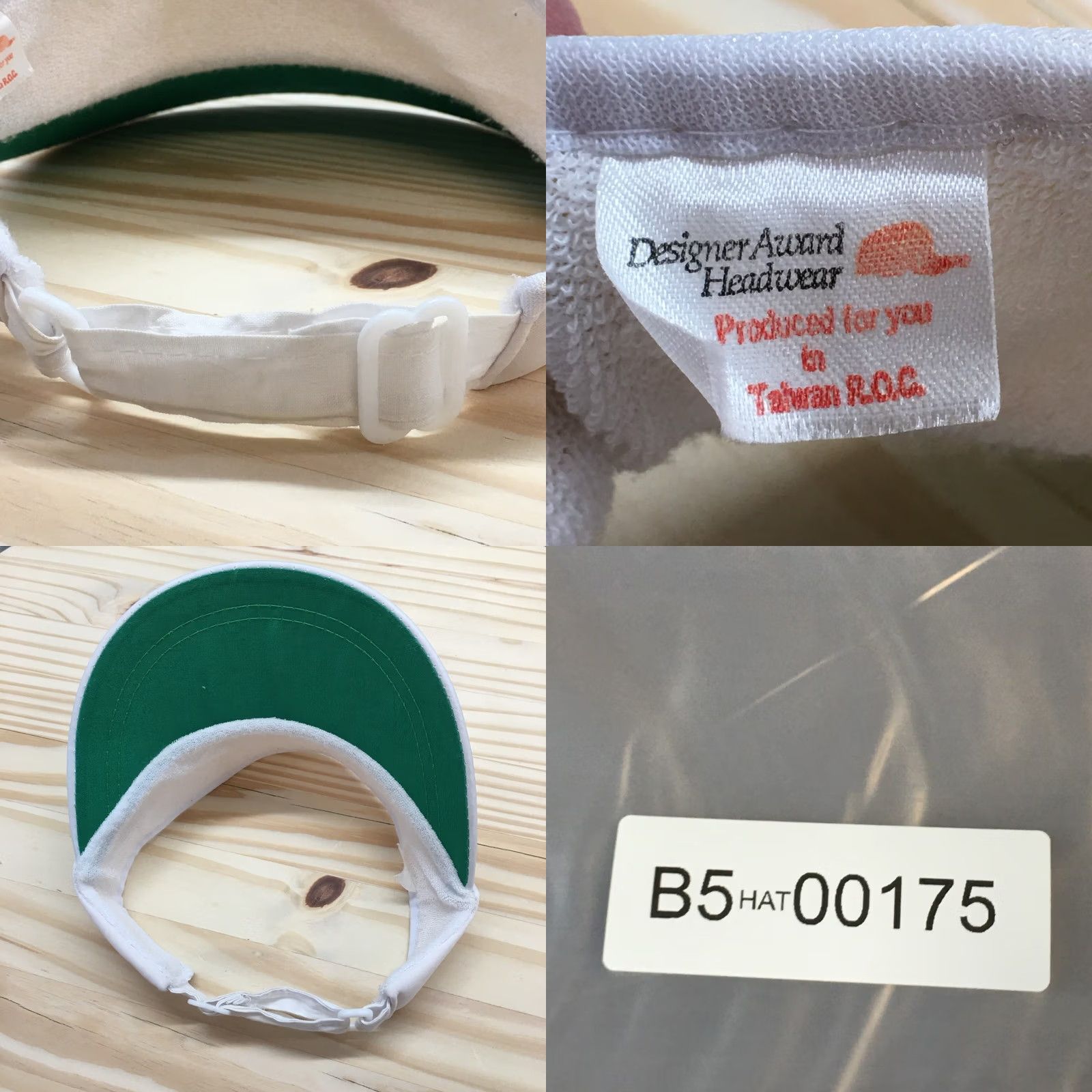 Logo 7 Womens IAMS Visor Hat White One Size Adjustable Embroidered Logo Curved Brim Size ONE SIZE - 8 Thumbnail
