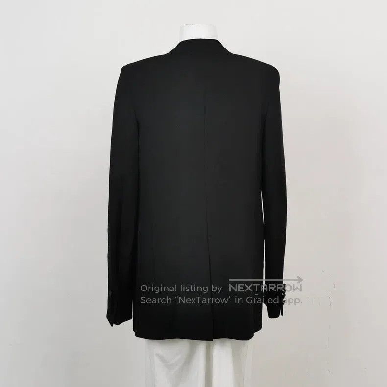 Saint Laurent Paris Saint Laurent Paris Wool Solid Collar Jacket Size XXS / US 00 / IT 34 - 2 Thumbnail