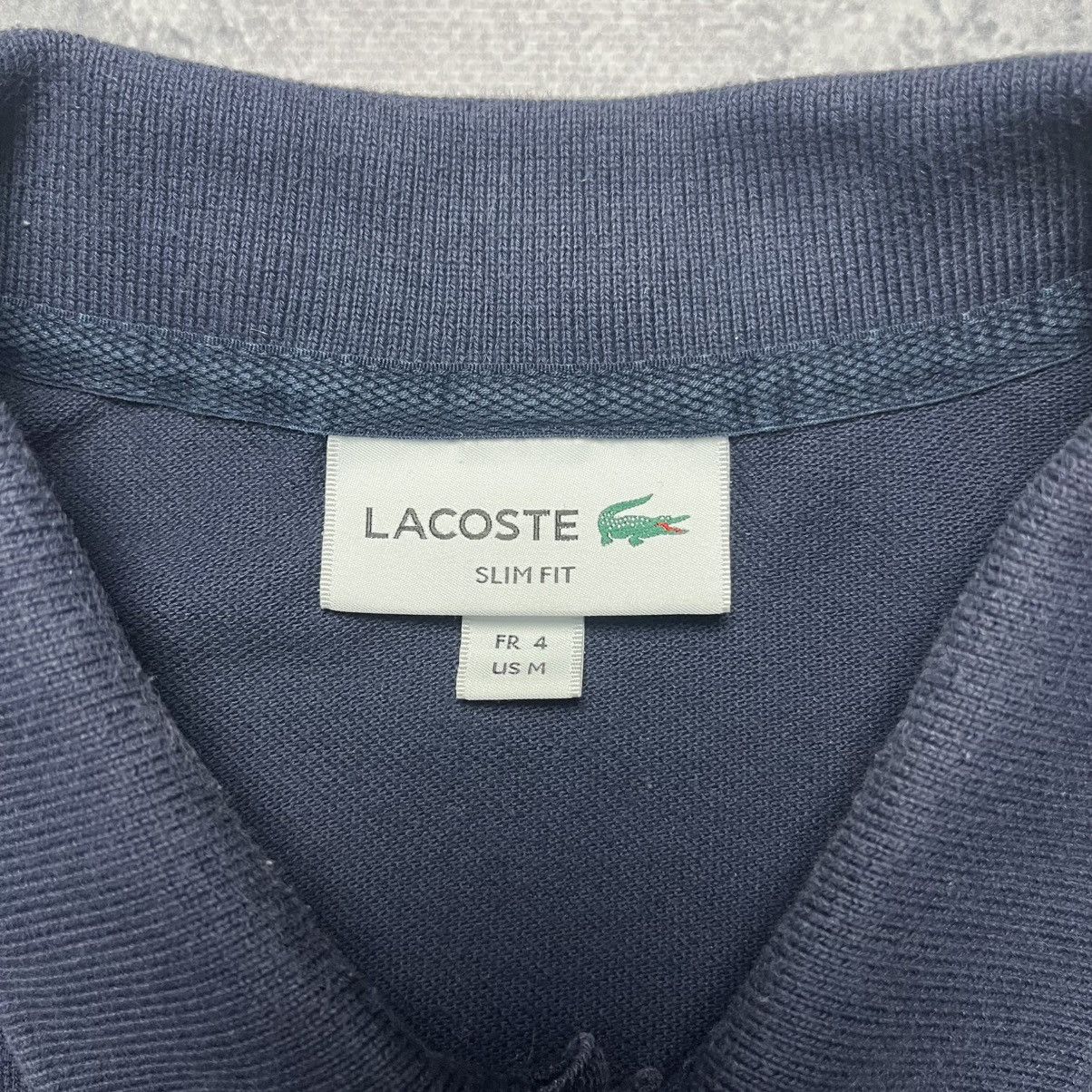 Lacoste Vintage Lacoste Big Logo Polo Shirt Streetwear Designer Y2K Size US M / EU 48-50 / 2 - 6 Thumbnail