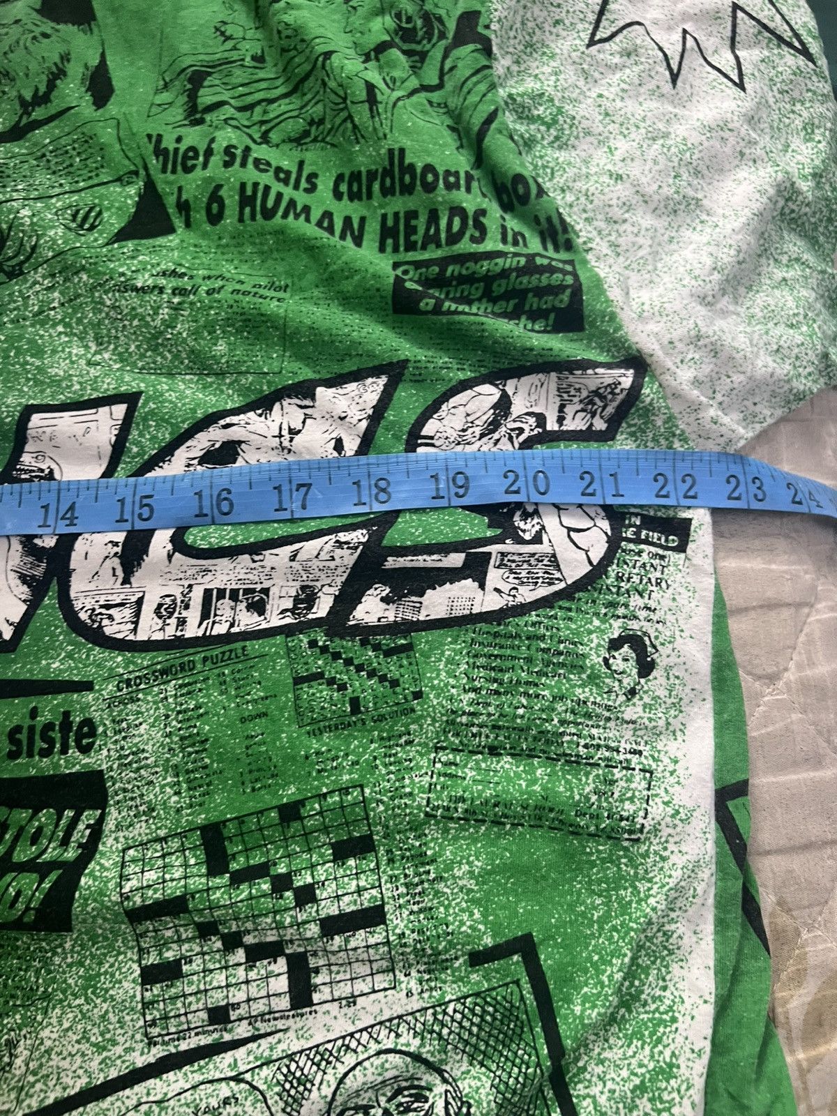 Vintage Falcon Newspaper all over print Promo tee akira vintage 90’s Size US L / EU 52-54 / 3 - 15 Thumbnail