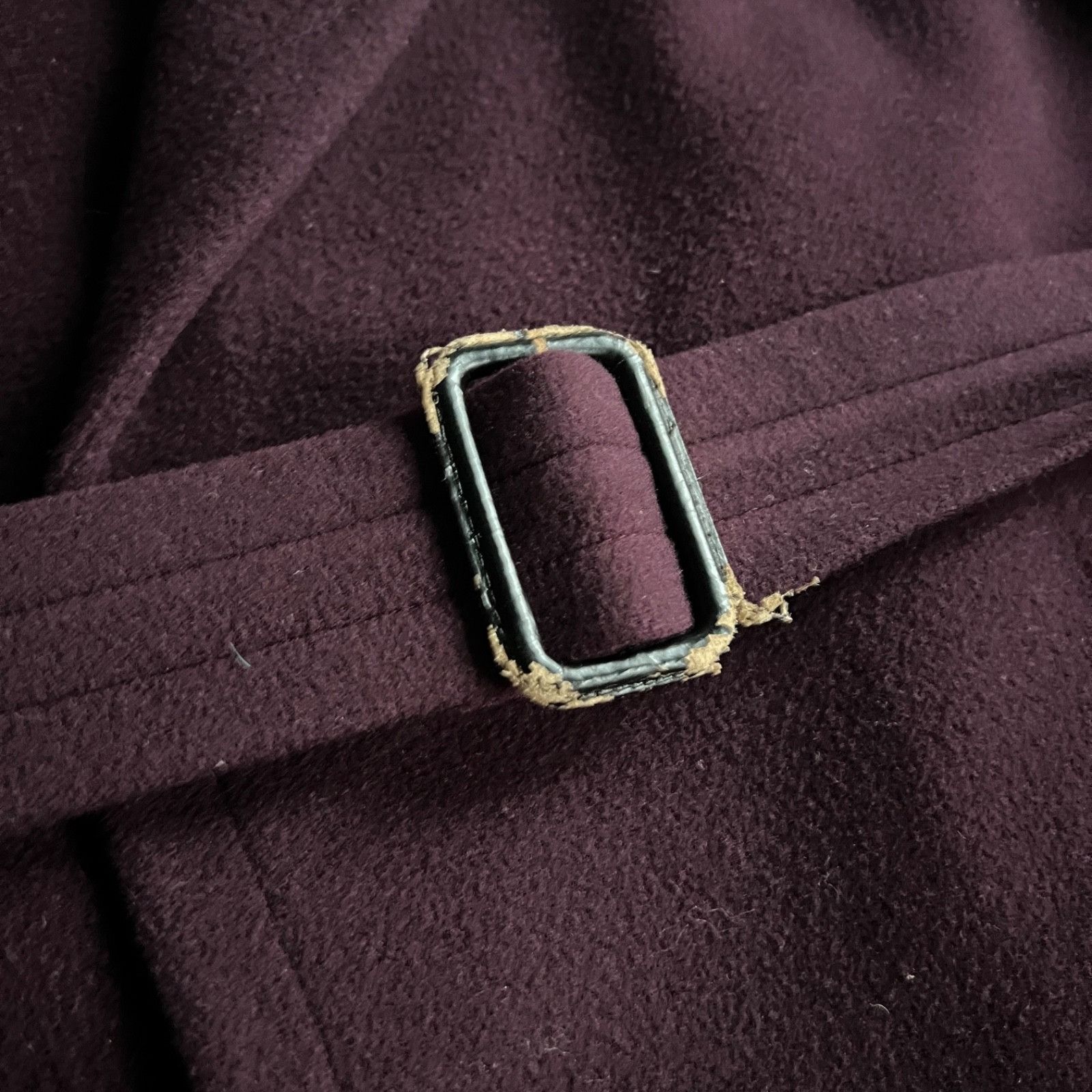 Vintage Massimo Datti Vintage Wool Cashmere Belted Coat 9700AC Size US L / EU 52-54 / 3 - 8 Thumbnail