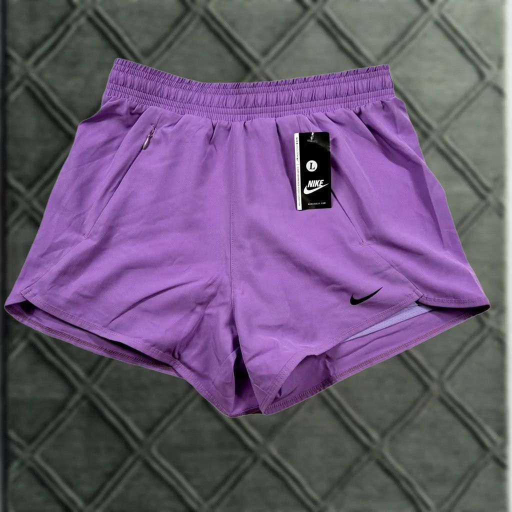 Nike Nike Tempo Shorts Womens L Running Athletic Purple Lined Training 3.5" Inseam Size 36" / US 14 / IT 50 - 1 Thumbnail