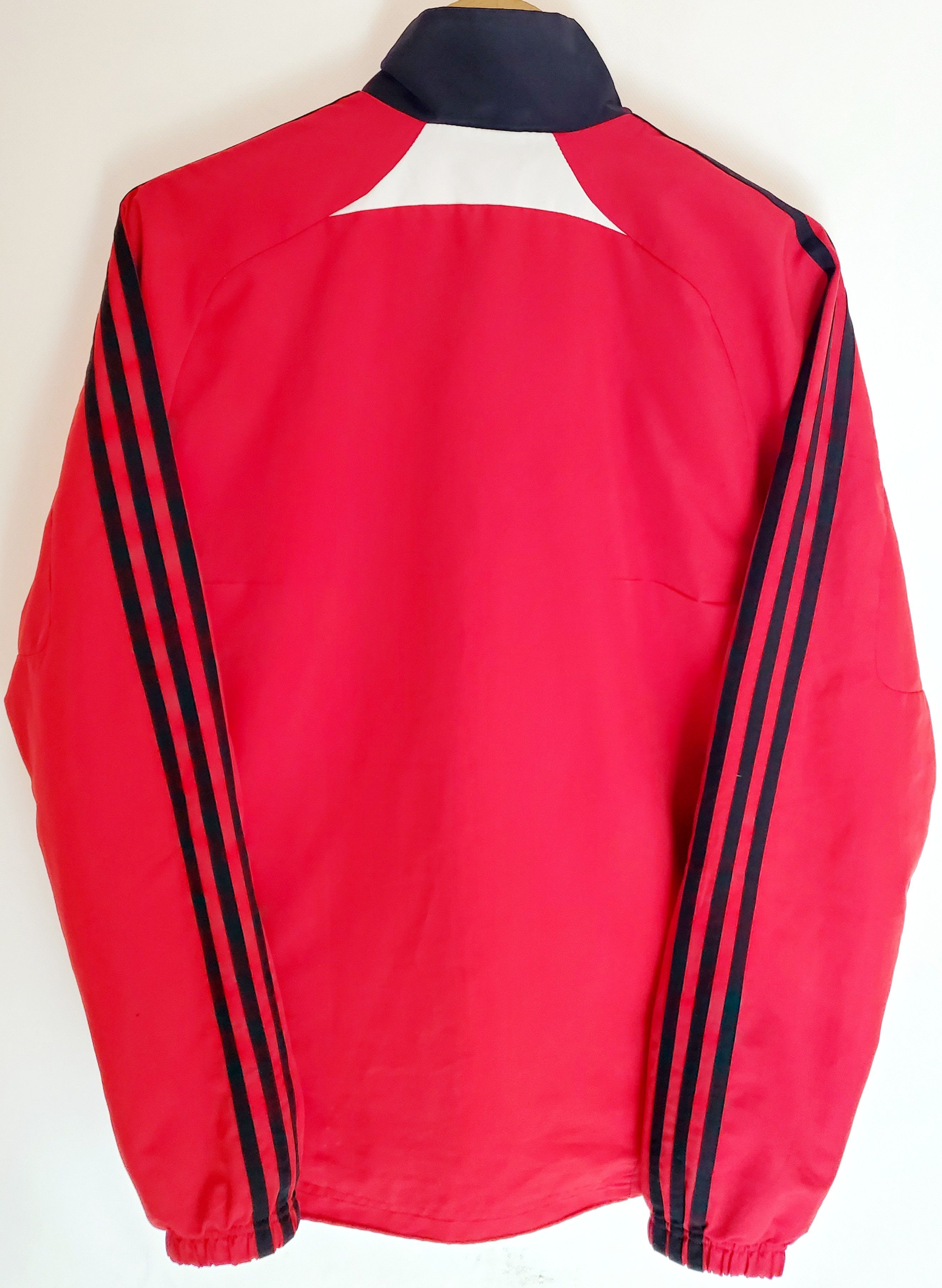 Adidas Vintage Adidas Liverpool Football Jacket Soccer Track Red S Size US S / EU 44-46 / 1 - 6 Thumbnail