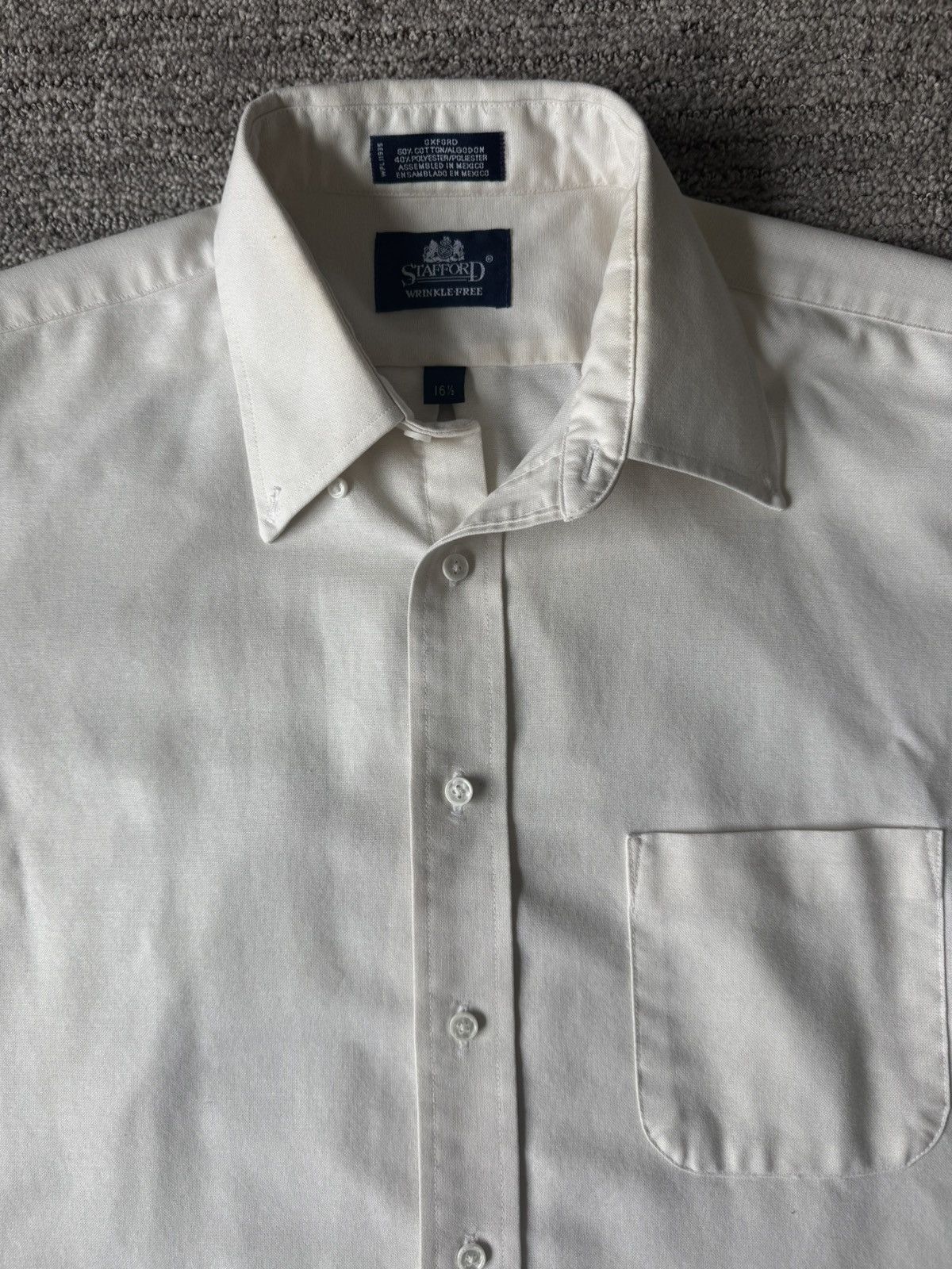 Stafford Stafford Wrinkle Free Button Down Size US XL / EU 56 / 4 - 3 Thumbnail