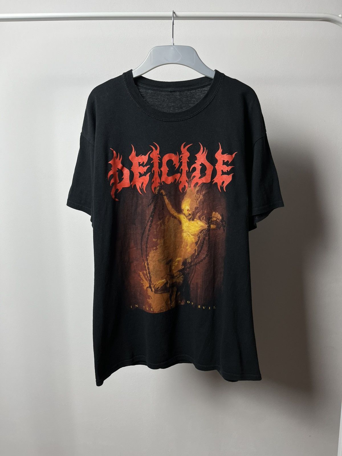 Band Tees × Vintage Deicide In the Minds of Evil Metal Band T-Shirt XL Size US XL / EU 56 / 4 - 1 Thumbnail