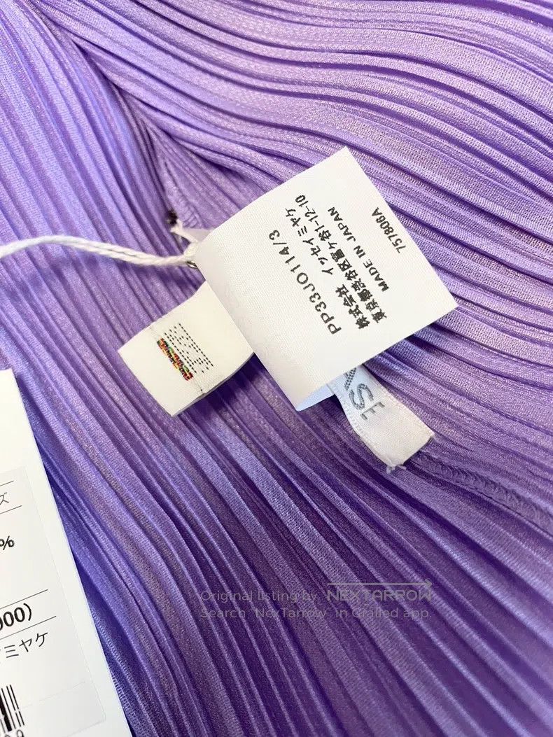 Issey Miyake Issey Miyake Purple Coat Size L / US 10 / IT 46 - 6 Thumbnail
