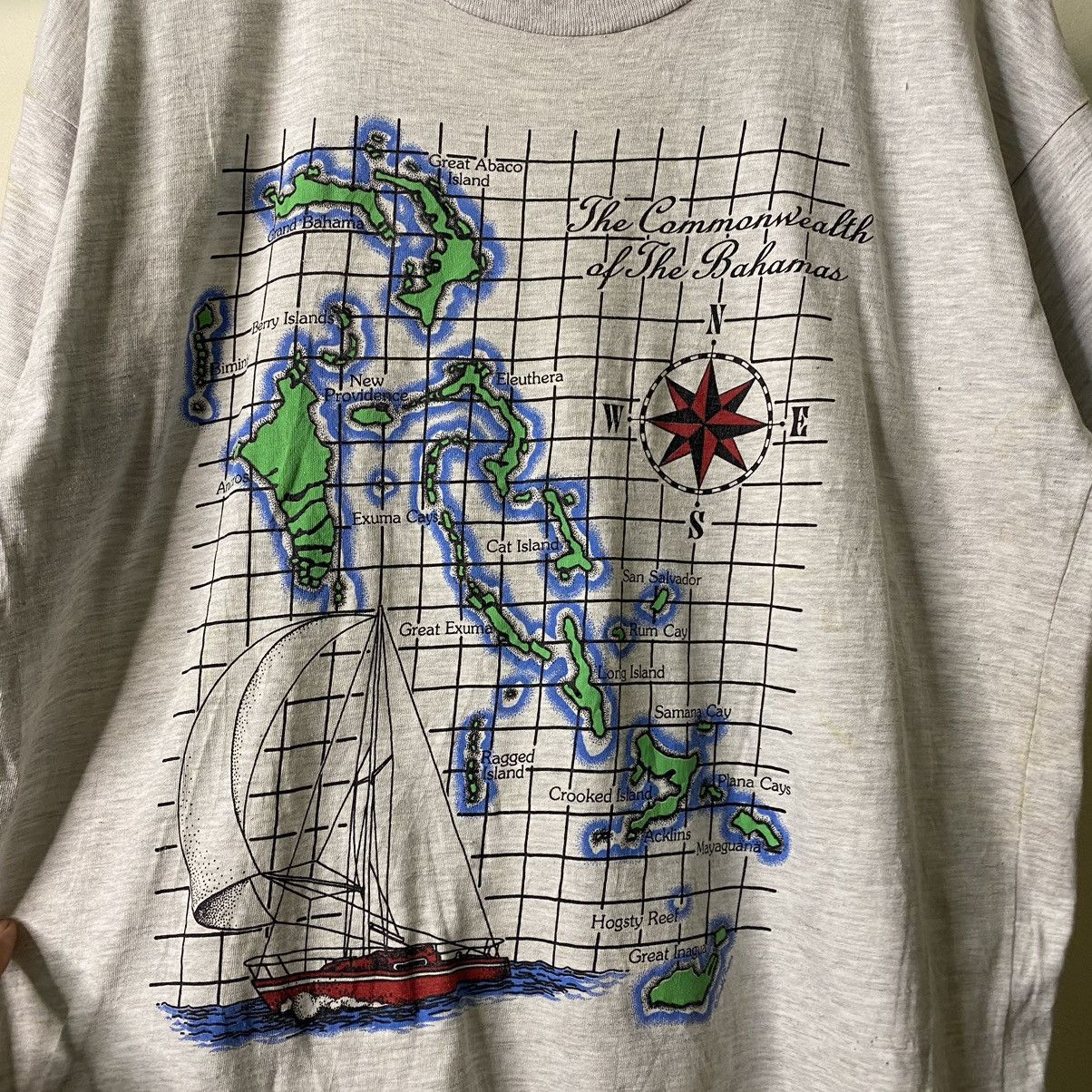 Vintage Vintage Tshirt The Commanwealth of The Bahamas Size US XL / EU 56 / 4 - 2 Thumbnail