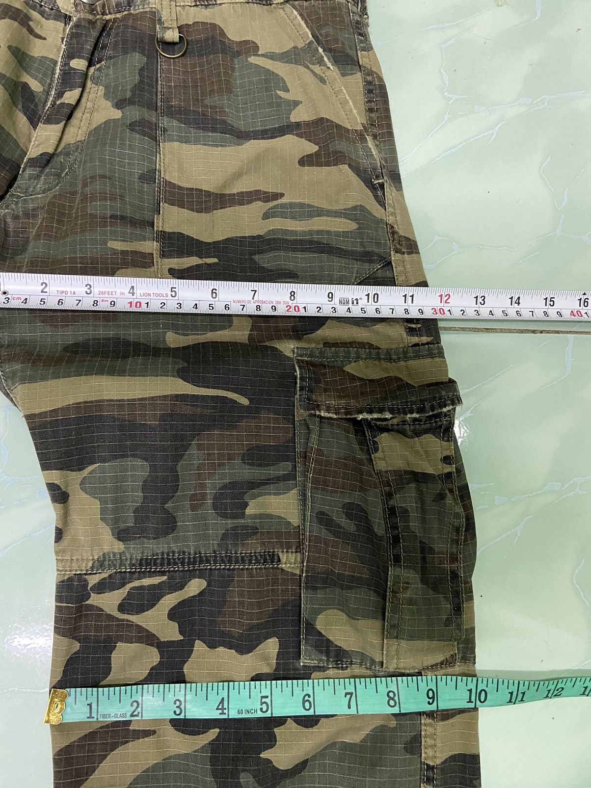 Alpha Industries Alpha industries cargo pants camouflage distressed Size US 34 / EU 50 - 16 Thumbnail
