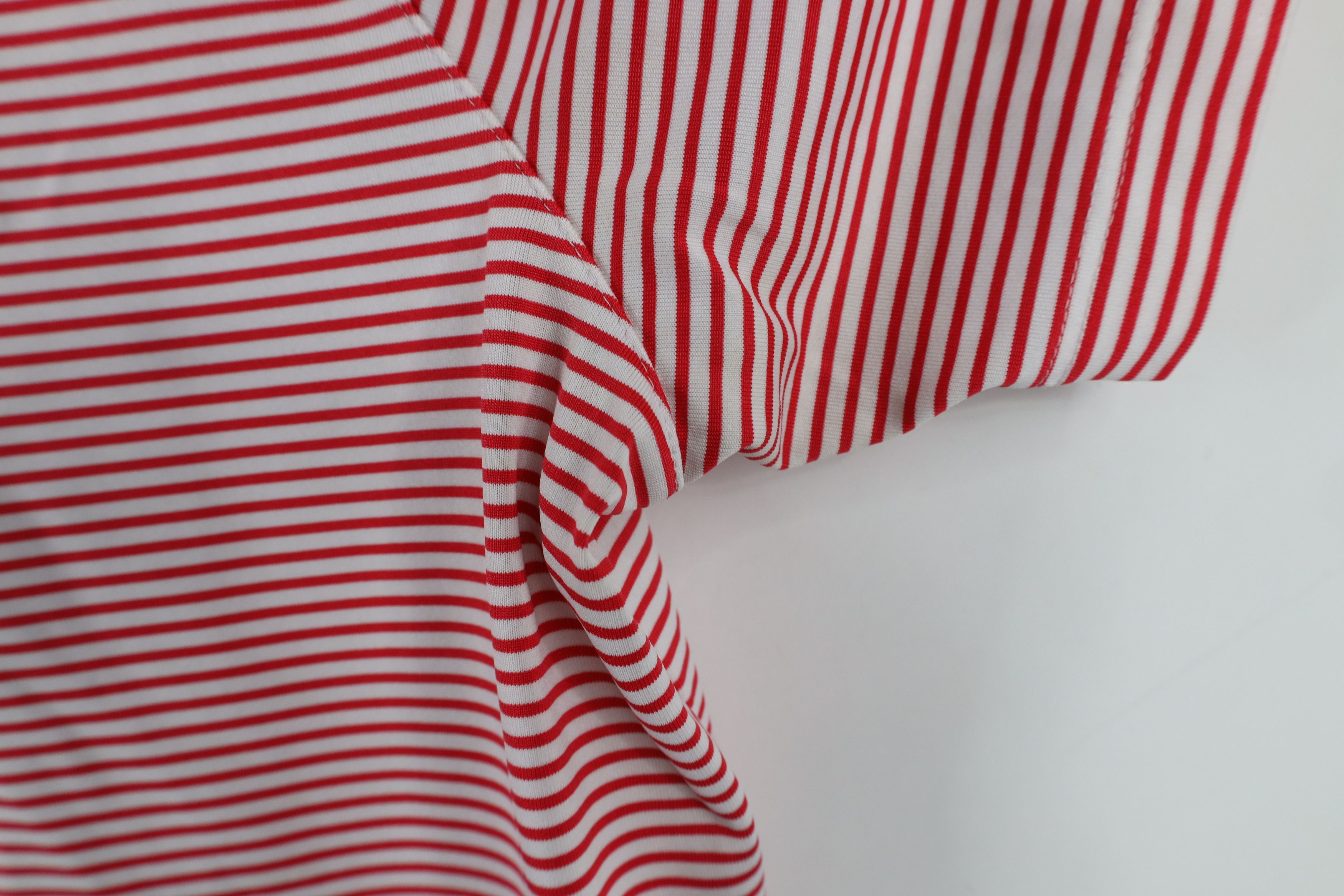 Nike × Vintage Nike Ohio State University Striped Collared Polo Shirt Red Size US XL / EU 56 / 4 - 7 Thumbnail