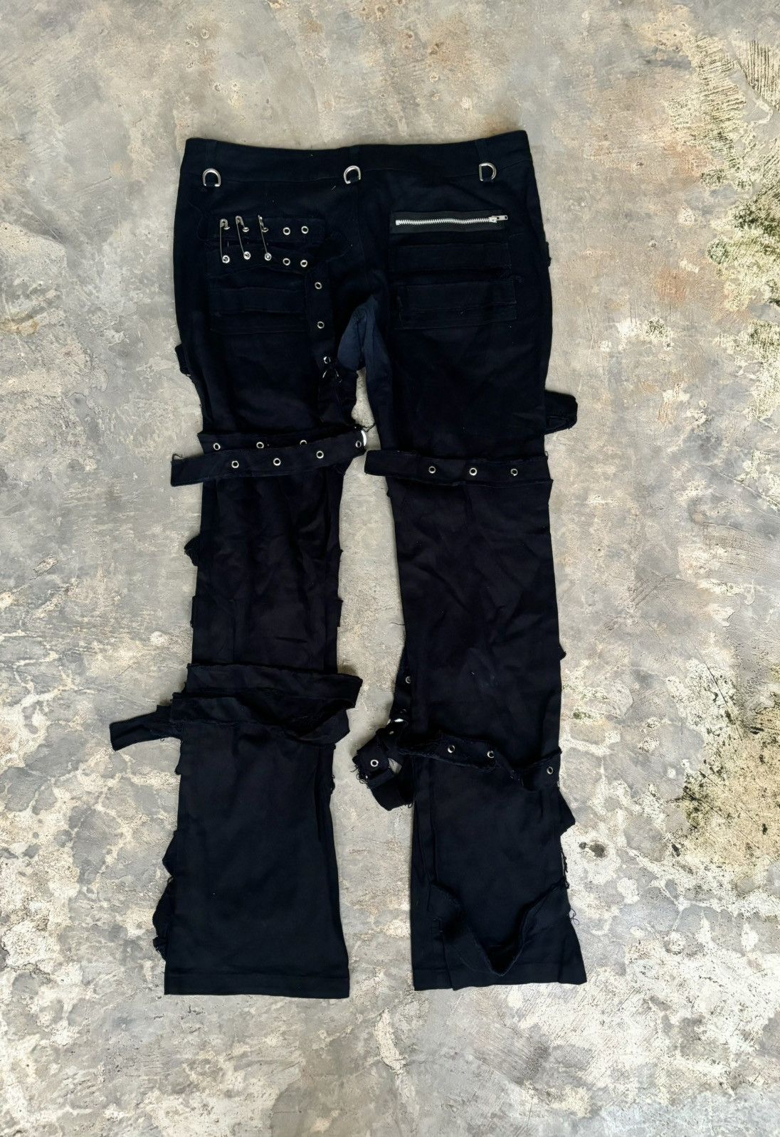 If Six Was Nine Y2k Body Line Ifsixwasnine Lgb Punk Style Pants Size US 34 / EU 50 - 2 Thumbnail